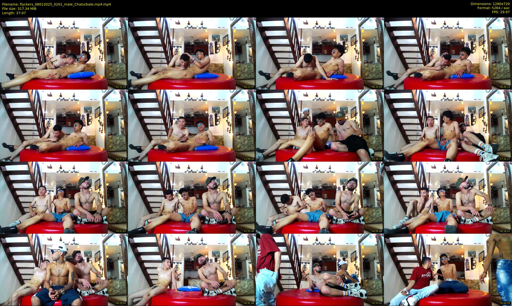 flyckers — 38 minute Chaturbate male cam show recording, 720p, Jan 8, 2025
