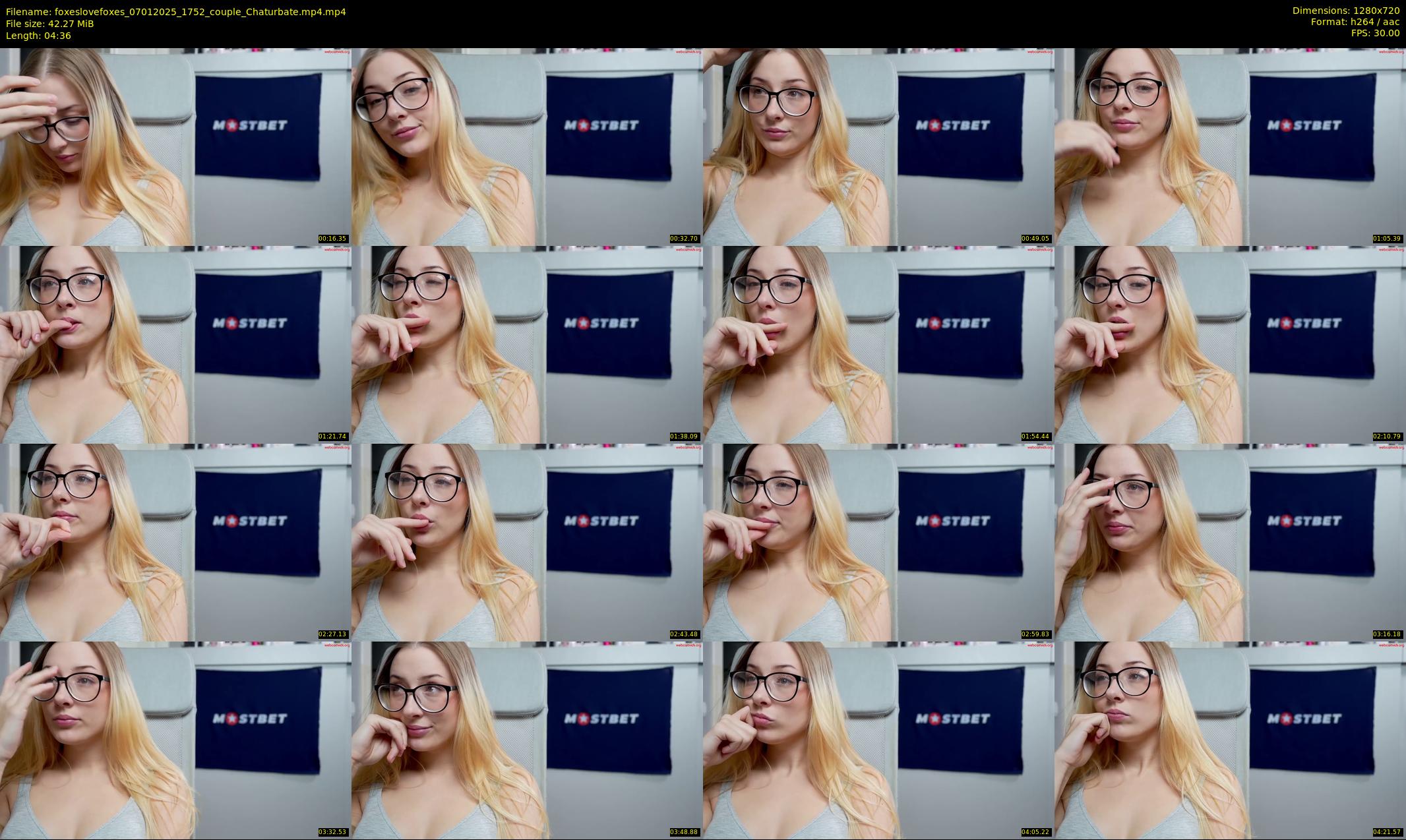foxeslovefoxes — 5 minute Chaturbate couple cam show recording, 720p, Jan 7, 2025