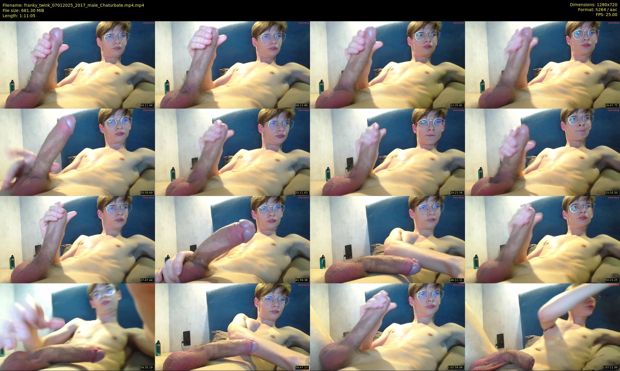 franky_twink — 72 minute Chaturbate male cam show recording, 720p, Jan 7, 2025