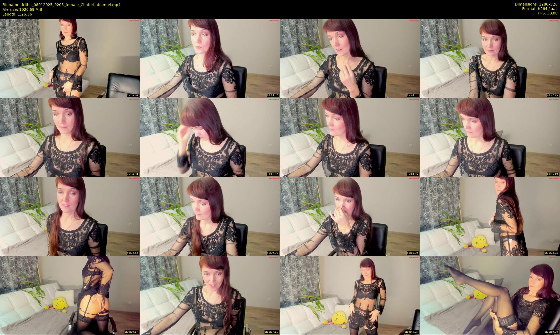 fritha — 87 minute Chaturbate female cam show recording, 720p, Jan 8, 2025