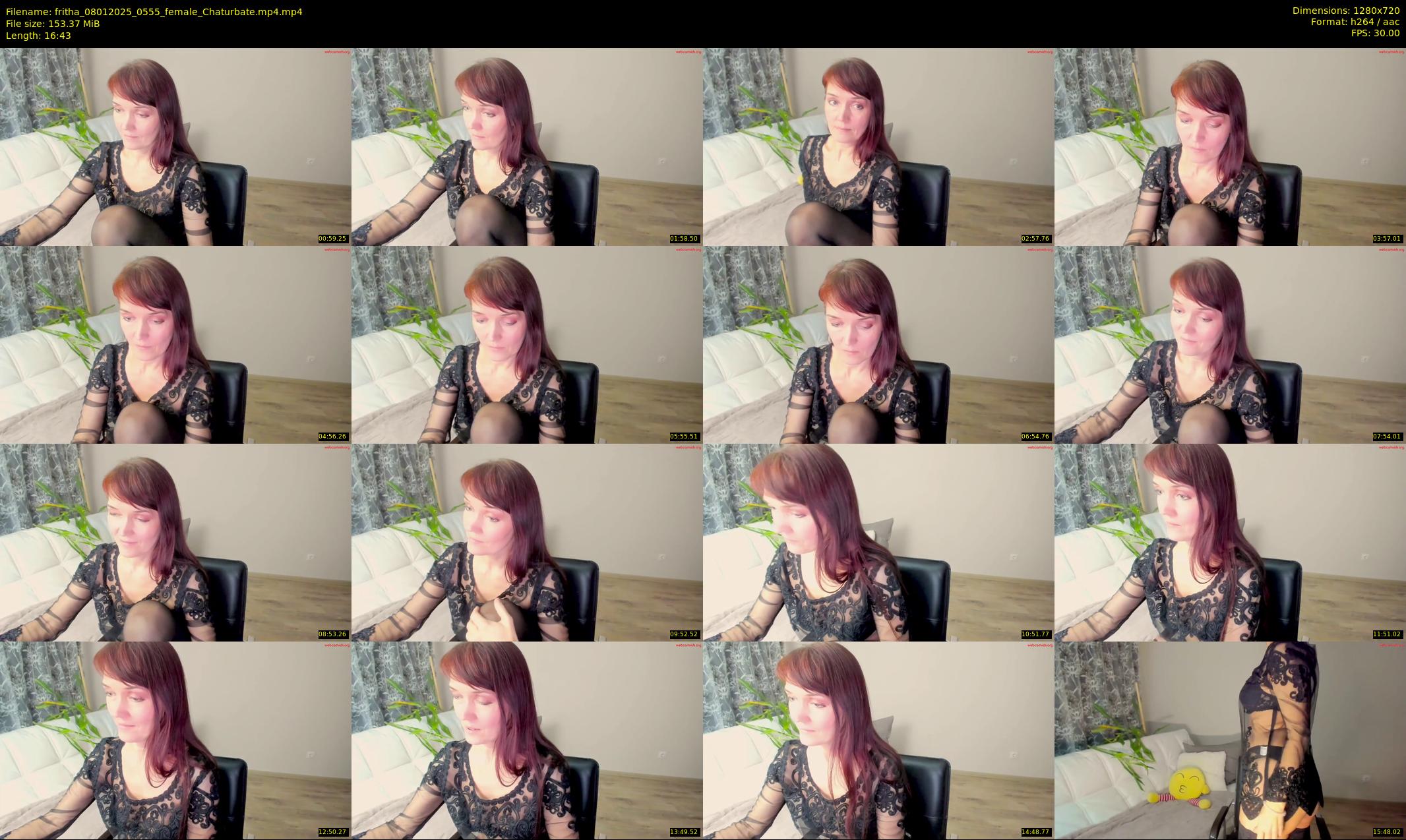 fritha — 17 minute Chaturbate female cam show recording, 720p, Jan 8, 2025