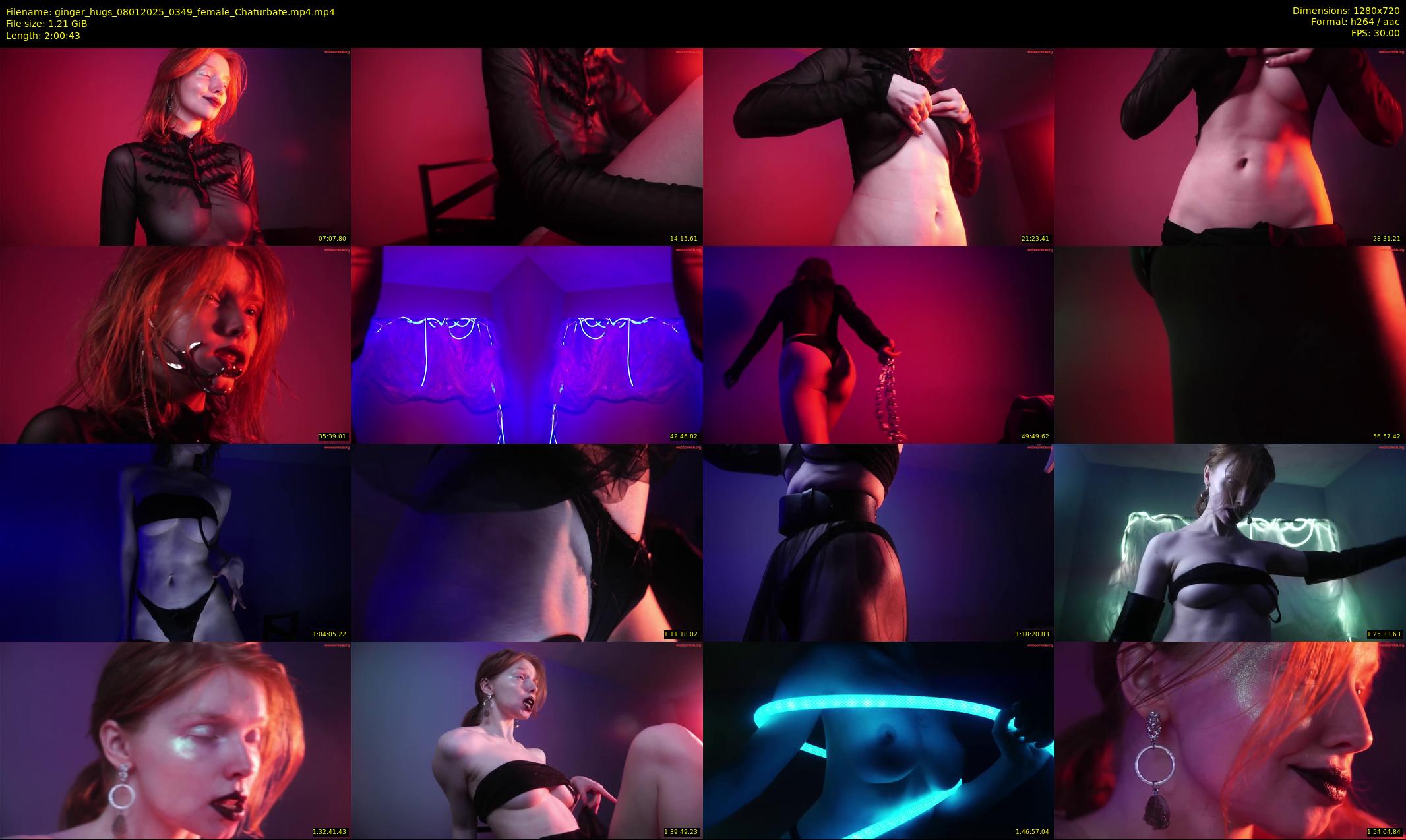 ginger_hugs — 121 minute Chaturbate female cam show recording, 720p, Jan 8, 2025