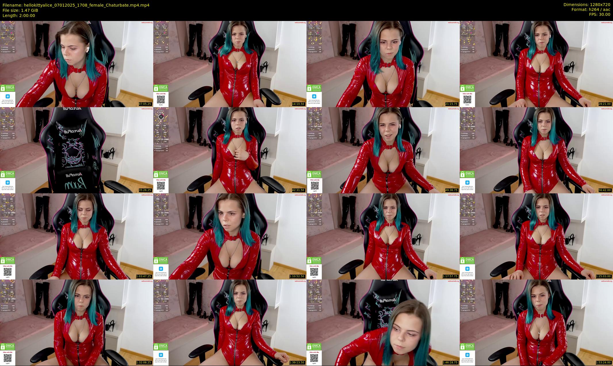 hellokittyalice — 120 minute Chaturbate female cam show recording, 720p, Jan 7, 2025