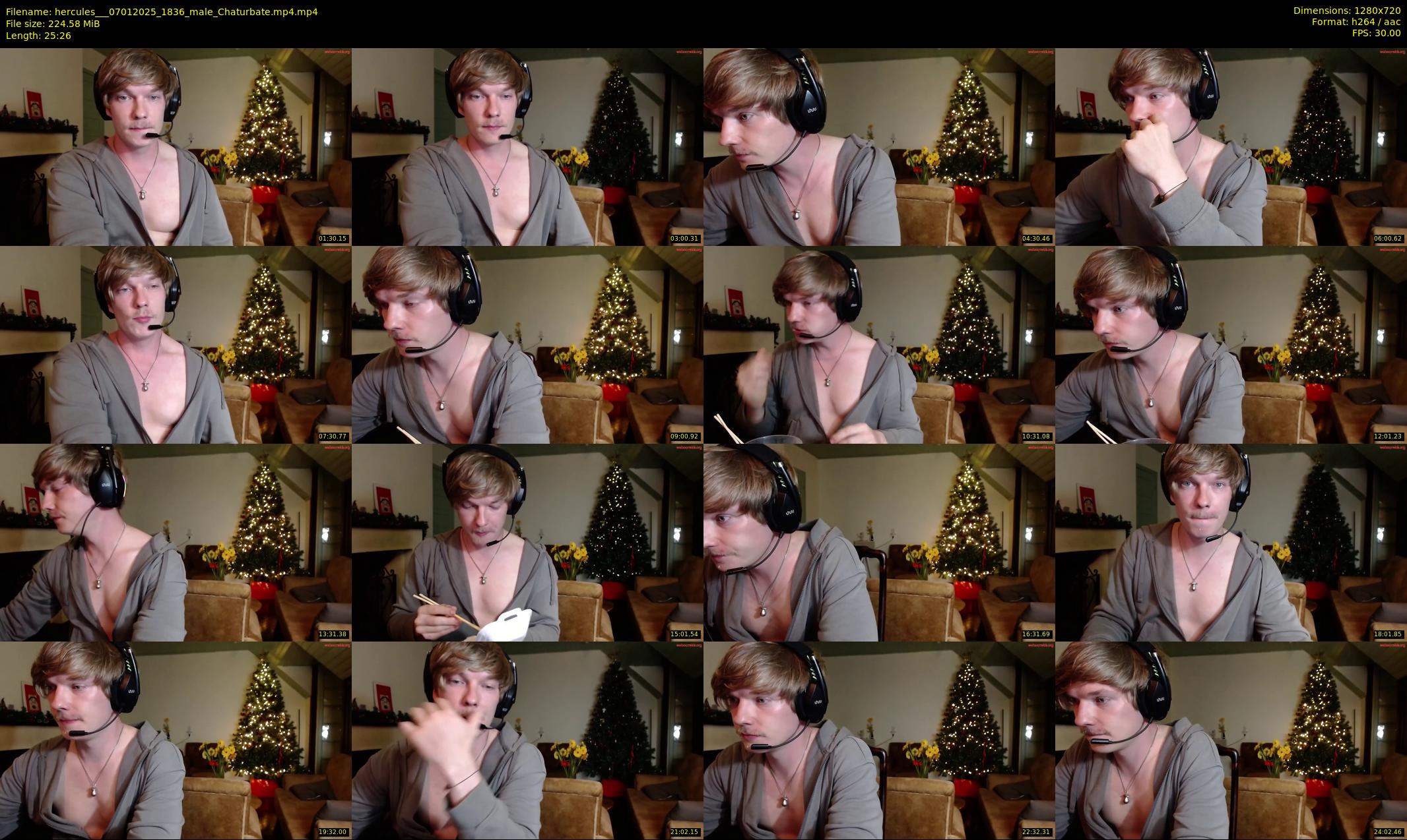 hercules__ — 26 minute Chaturbate male cam show recording, 720p, Jan 7, 2025