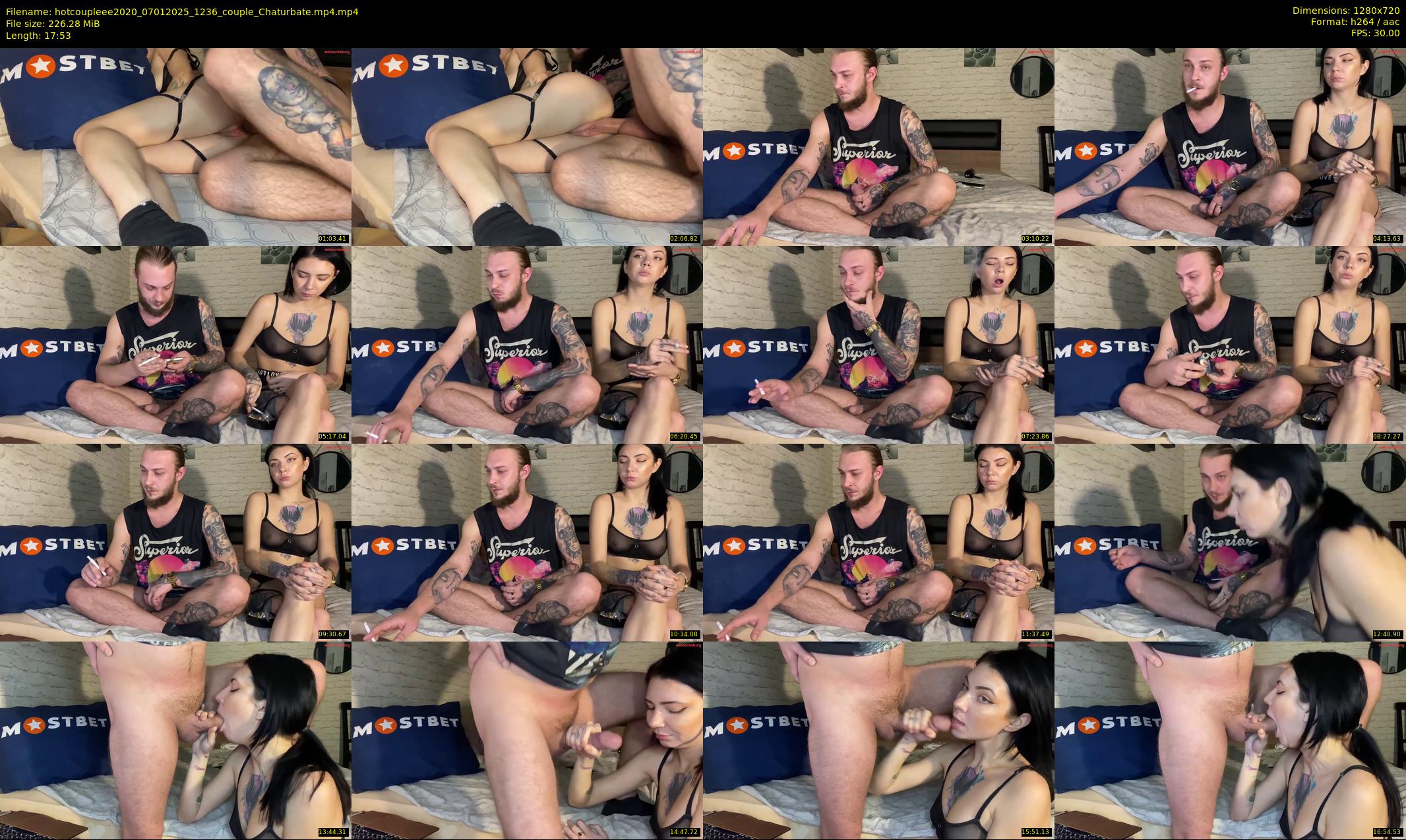 hotcoupleee2020 — 18 minute Chaturbate couple cam show recording, 720p, Jan 7, 2025