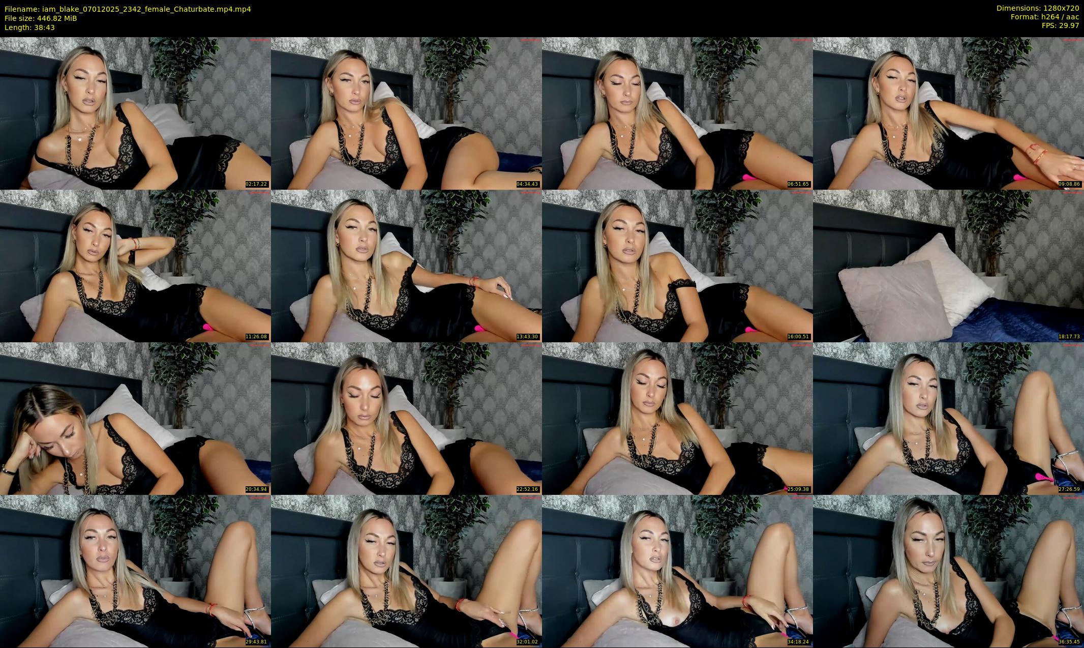 iam_blake — 39 minute Chaturbate female cam show recording, 720p, Jan 7, 2025