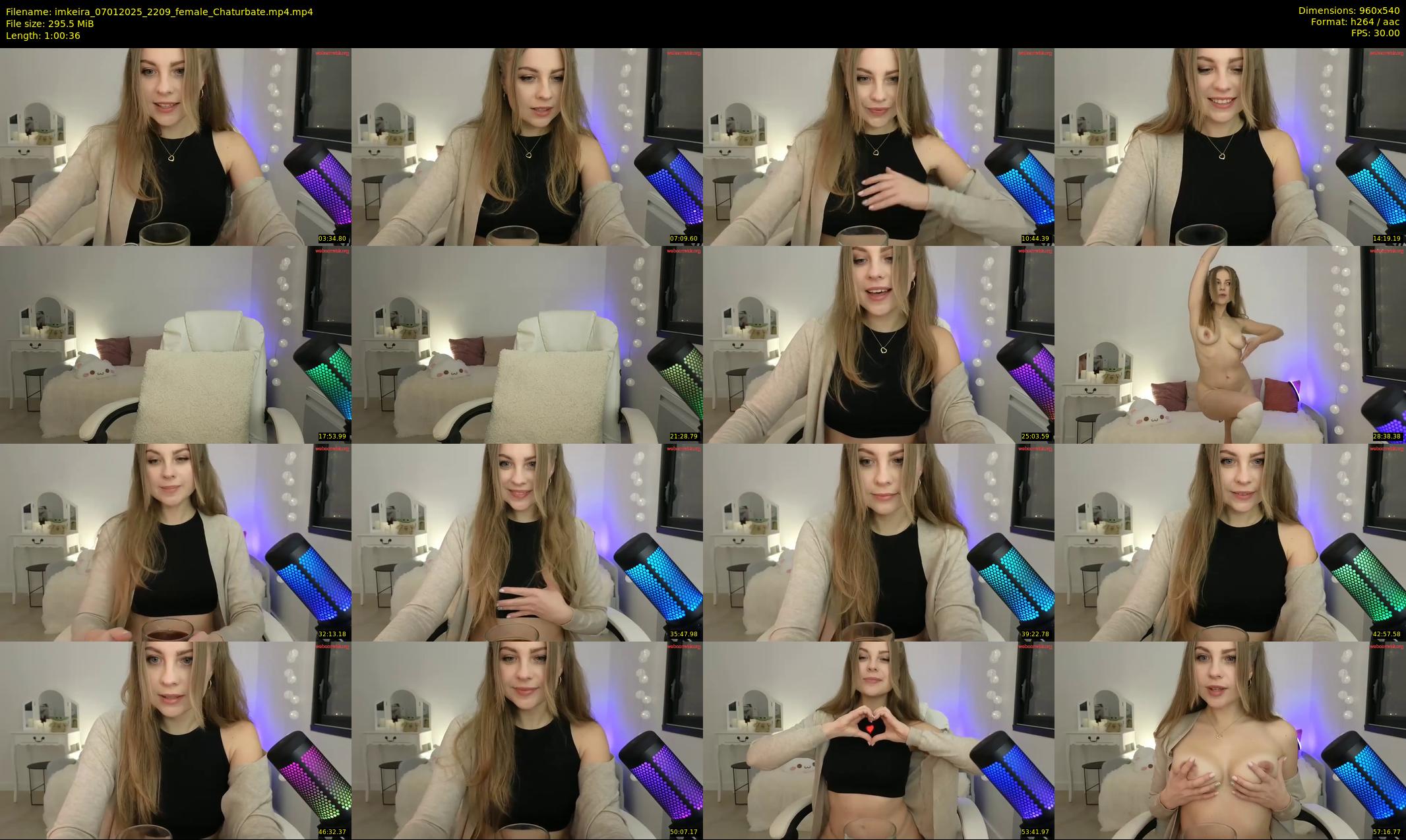 imkeira — 61 minute Chaturbate female cam show recording, 480p, Jan 7, 2025