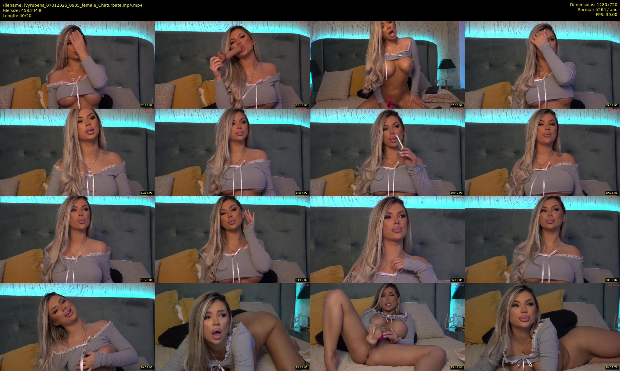 ivyrubens — 41 minute Chaturbate female cam show recording, 720p, Jan 7, 2025