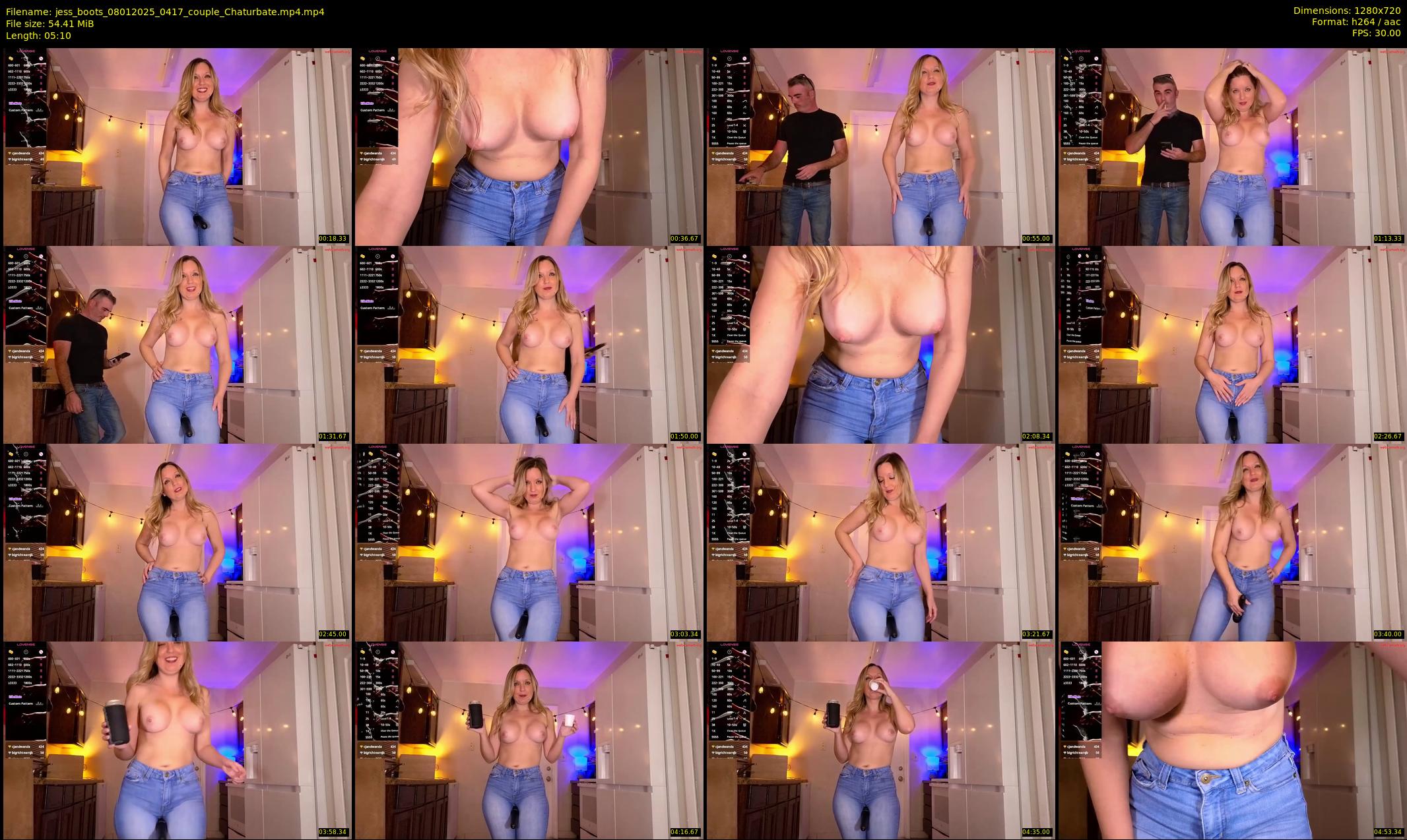 jess_boots — 6 minute Chaturbate female cam show recording, 720p, Jan 8, 2025