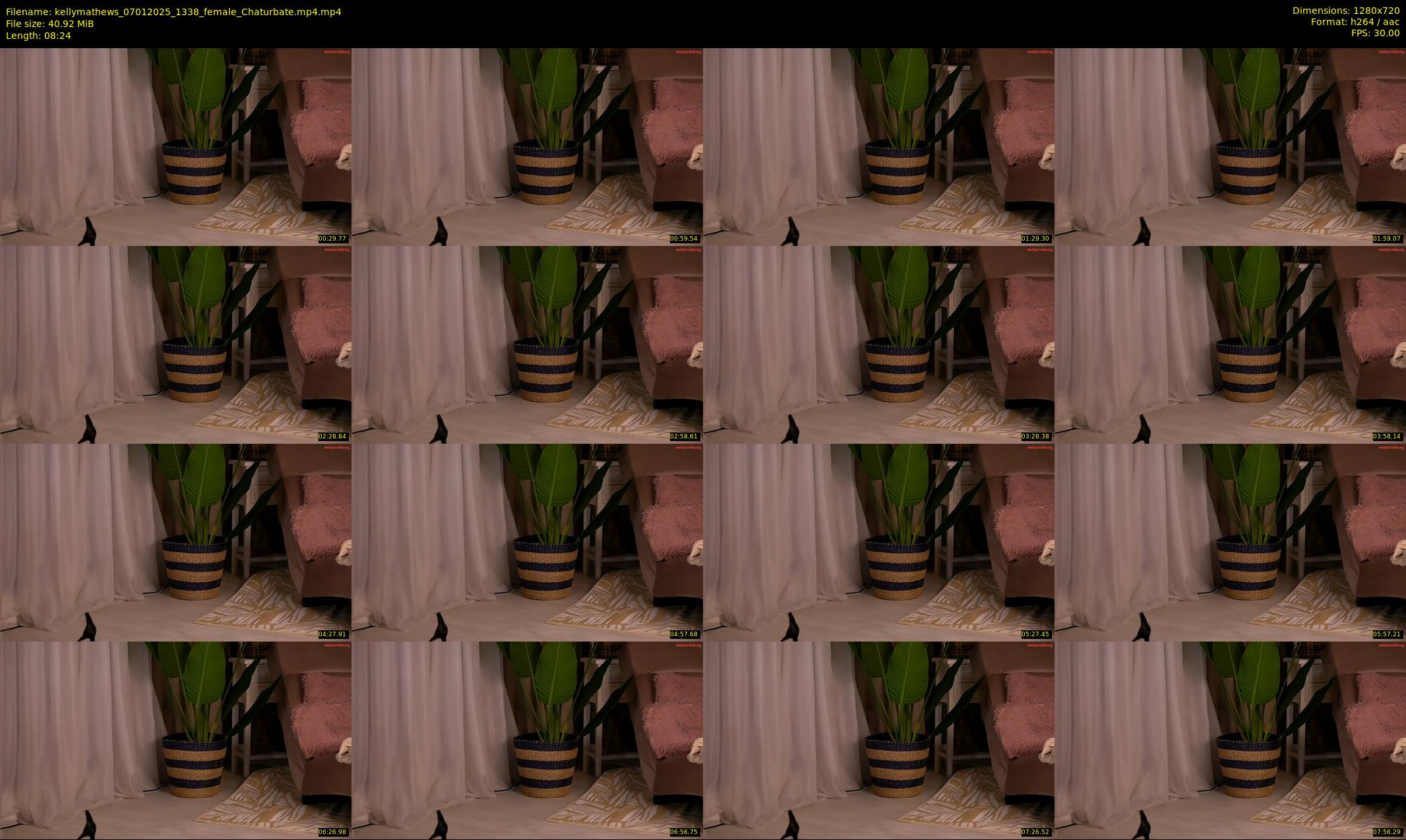 kellymathews — 9 minute Chaturbate female cam show recording, 720p, Jan 7, 2025