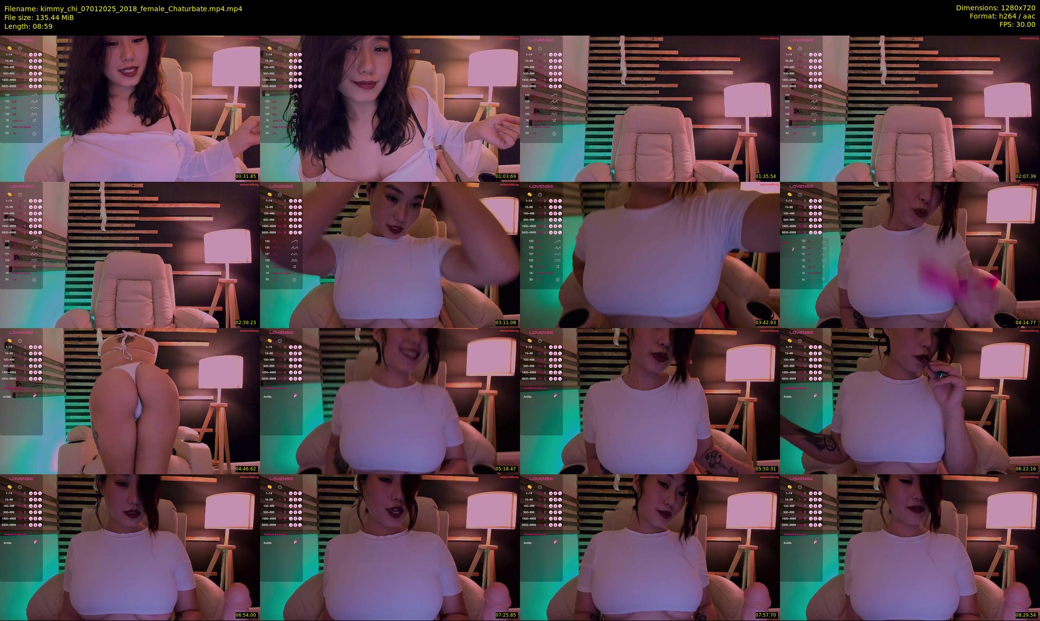 kimmy_chi — 9 minute Chaturbate female cam show recording, 720p, Jan 7, 2025
