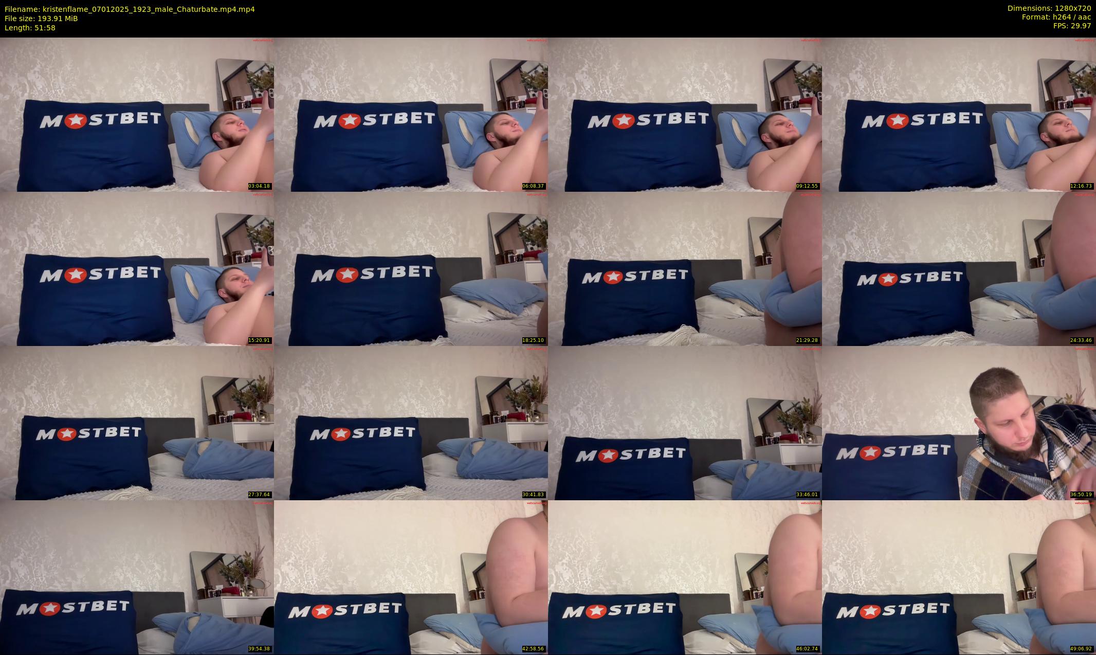 kristenflame — 52 minute Chaturbate couple cam show recording, 720p, Jan 7, 2025