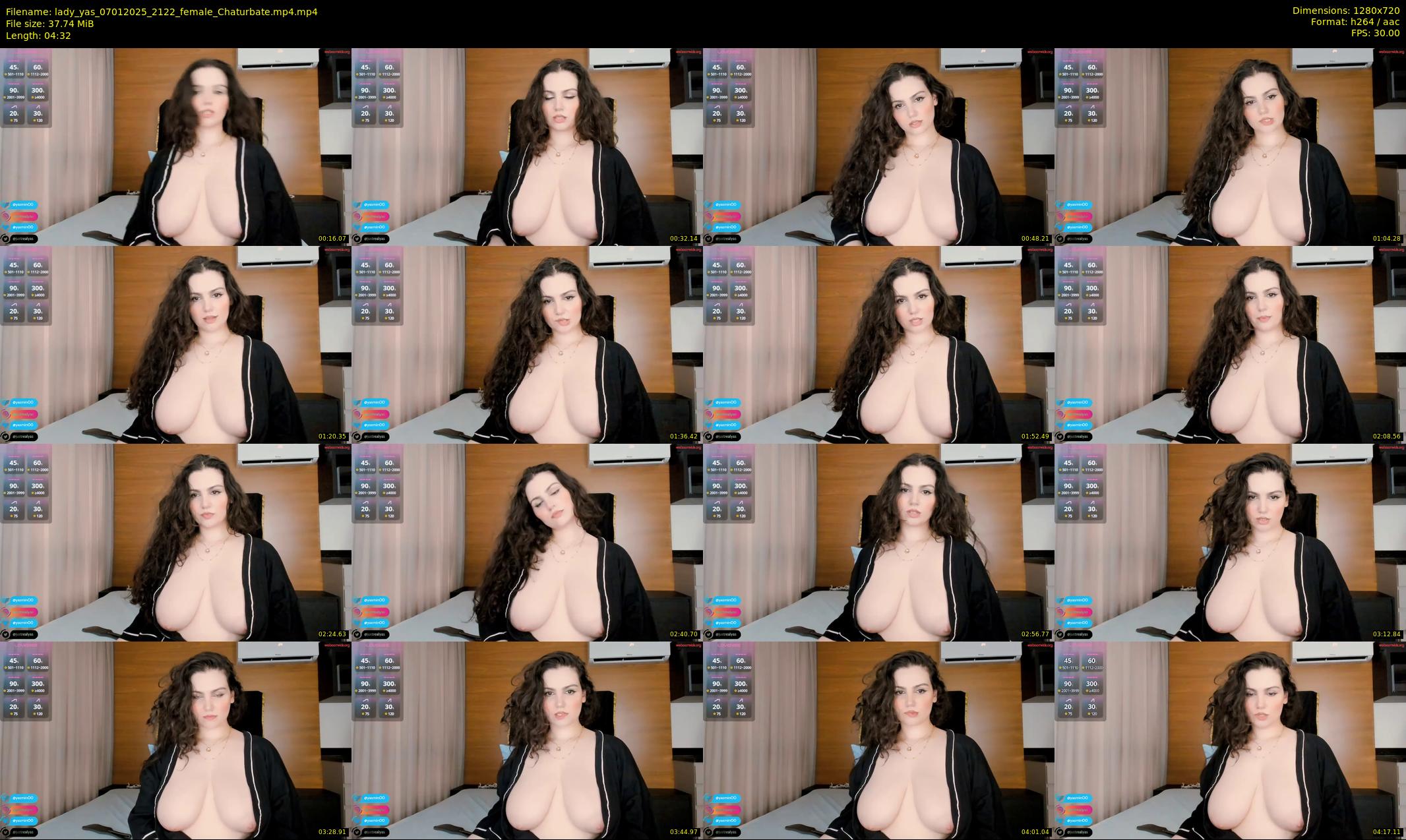 lady_yas — 5 minute Chaturbate female cam show recording, 720p, Jan 7, 2025