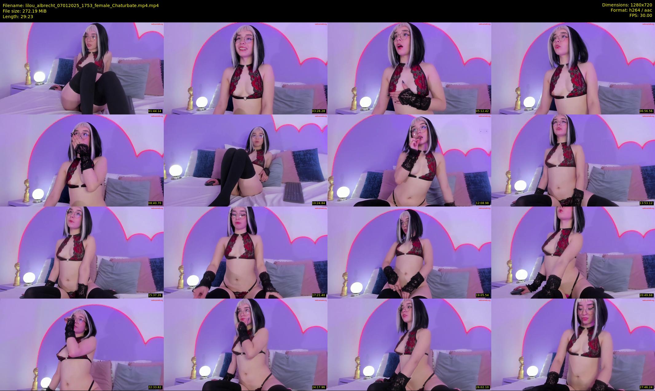 lilou_albrecht — 30 minute Chaturbate female cam show recording, 720p, Jan 7, 2025