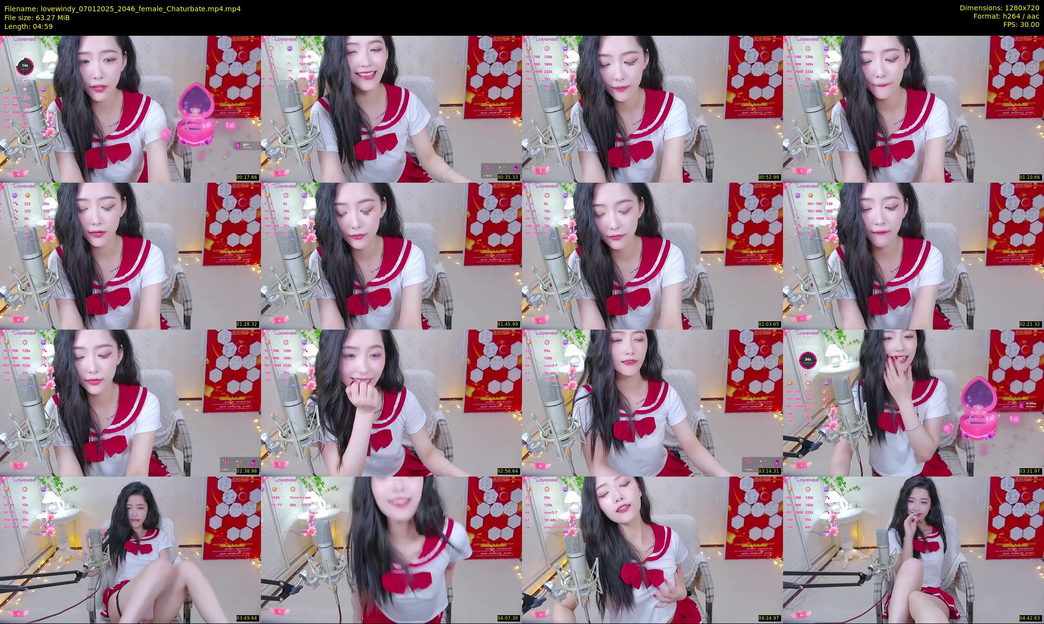 lovewindy — 5 minute Chaturbate female cam show recording, 720p, Jan 7, 2025