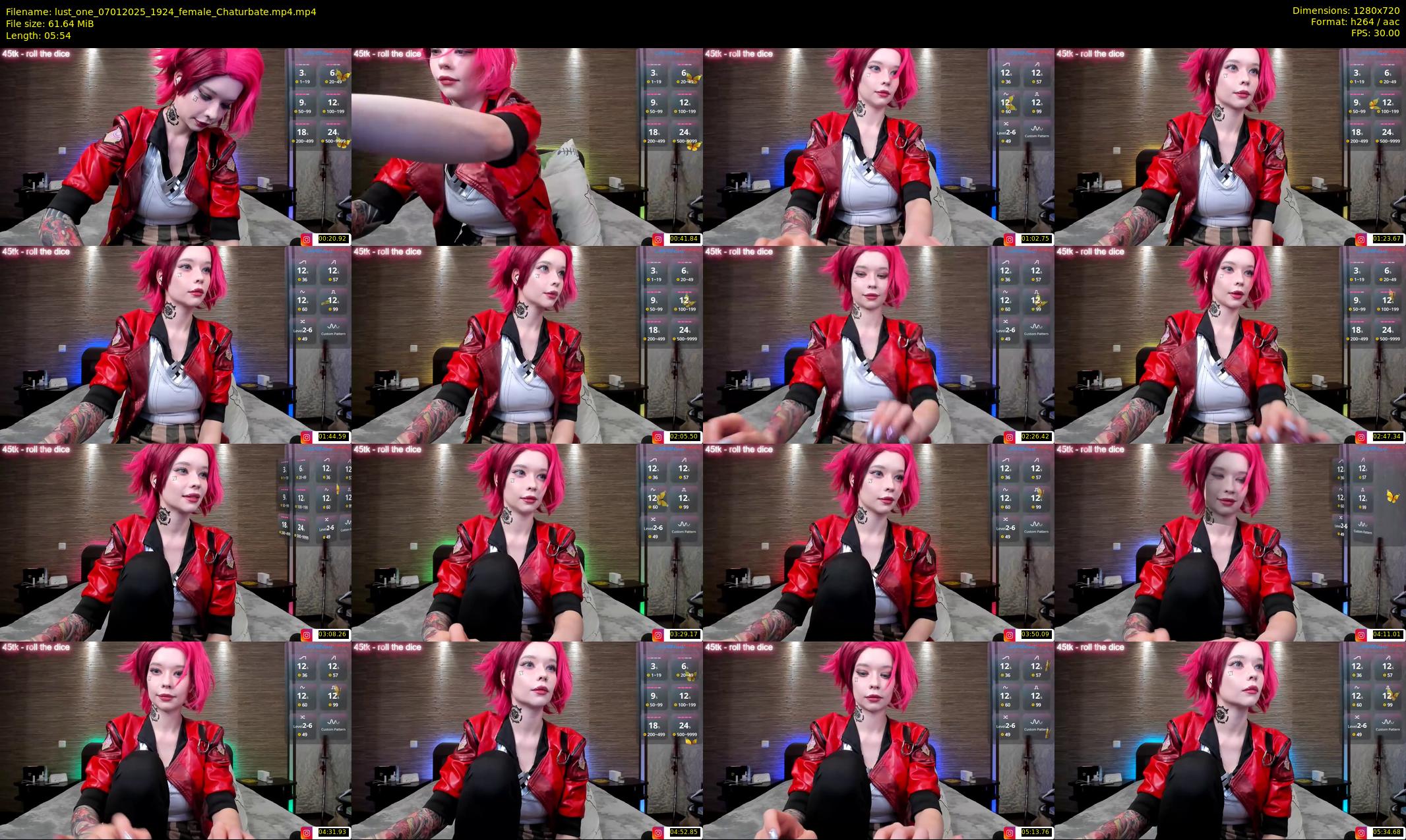 lust_one — 6 minute Chaturbate female cam show recording, 720p, Jan 7, 2025