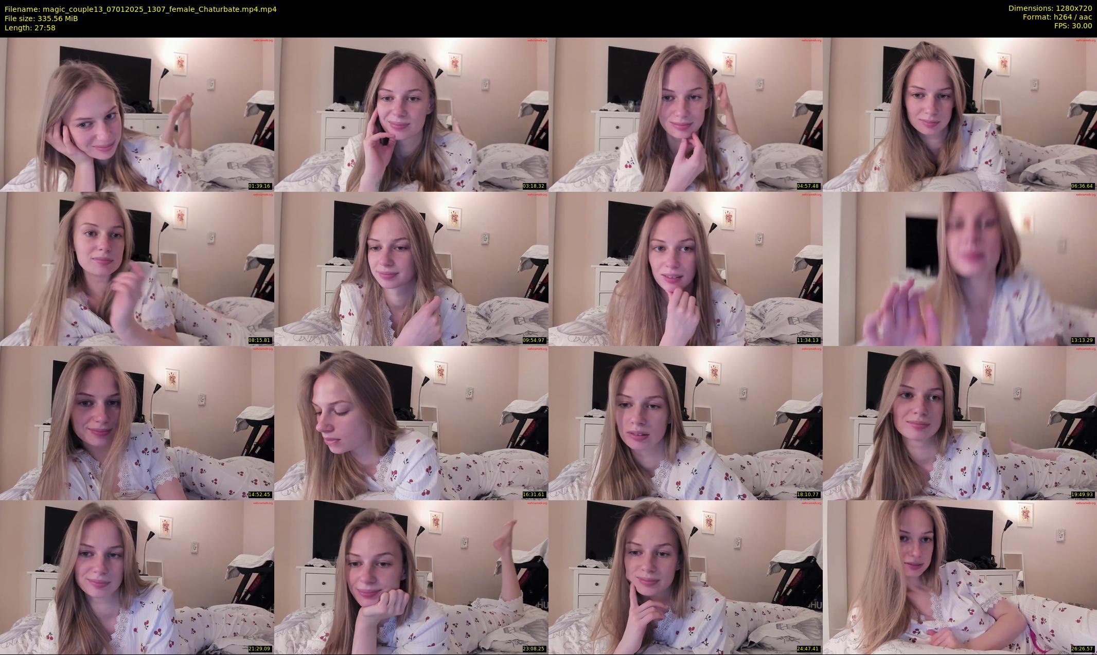 magic_couple13 — 28 minute Chaturbate couple cam show recording, 720p, Jan 7, 2025