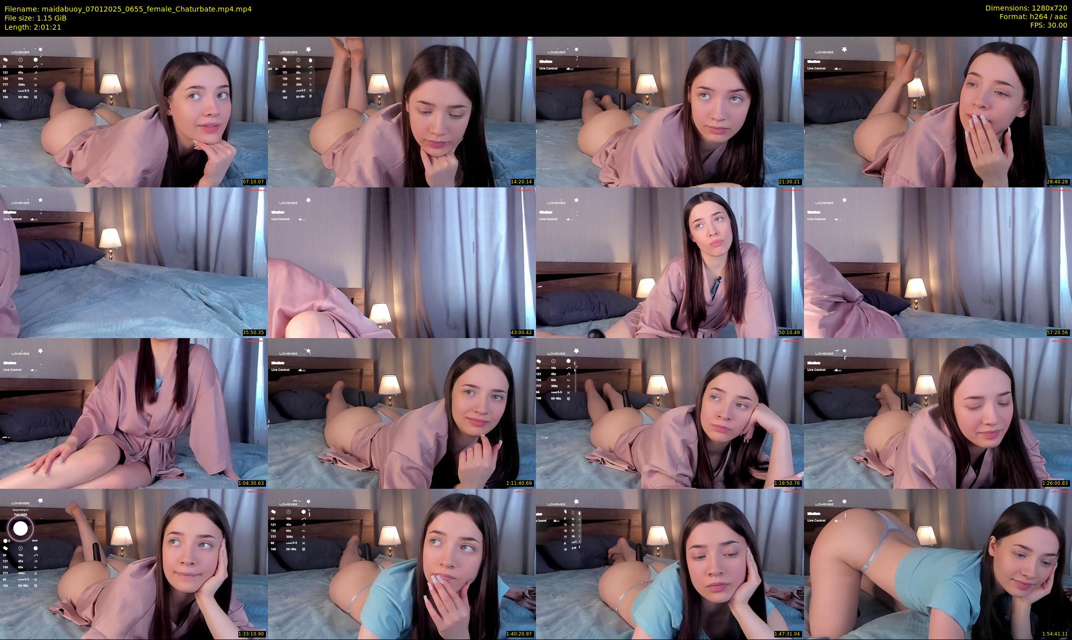 maidabuoy — 122 minute Chaturbate female cam show recording, 720p, Jan 7, 2025
