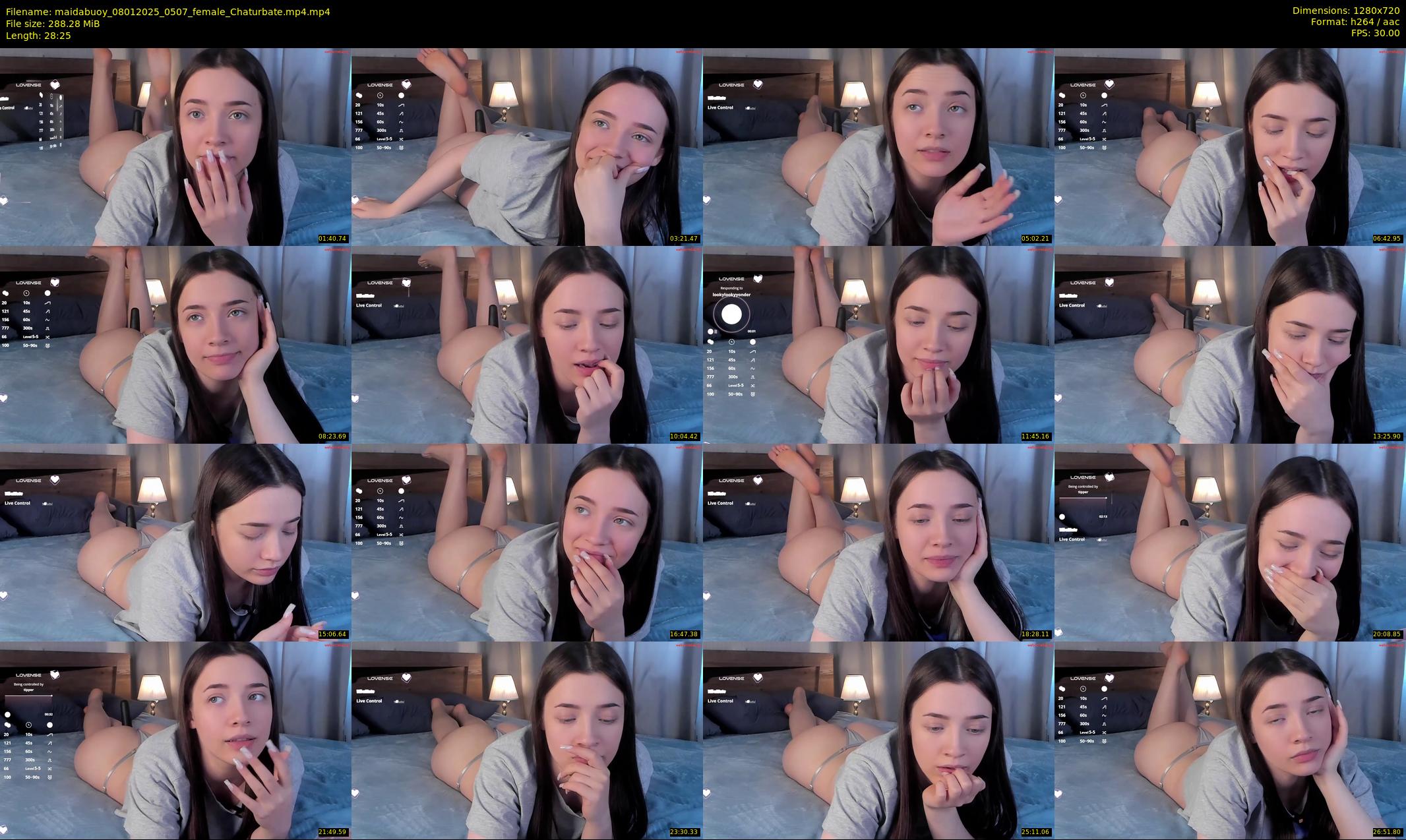 maidabuoy — 29 minute Chaturbate female cam show recording, 720p, Jan 8, 2025