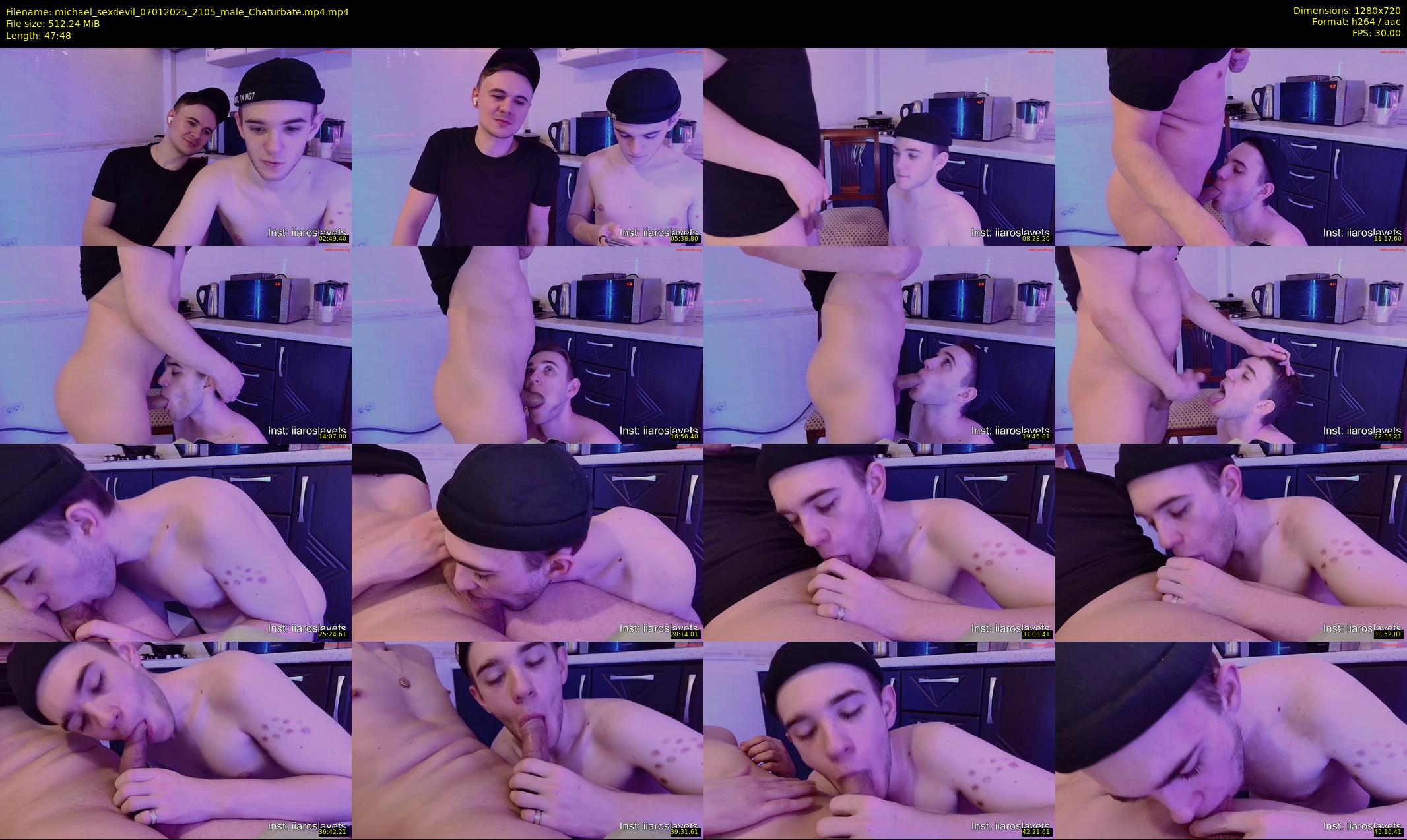 michael_sexdevil — 48 minute Chaturbate male cam show recording, 720p, Jan 7, 2025