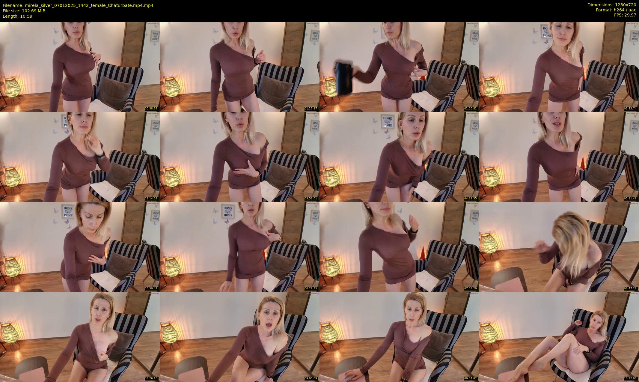 mirela_silver — 11 minute Chaturbate female cam show recording, 720p, Jan 7, 2025