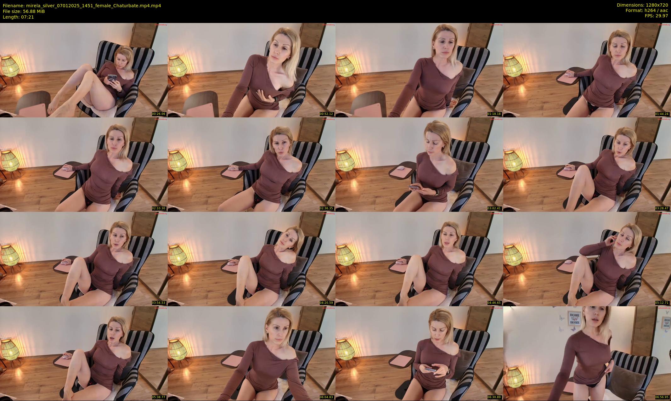 mirela_silver — 8 minute Chaturbate female cam show recording, 720p, Jan 7, 2025