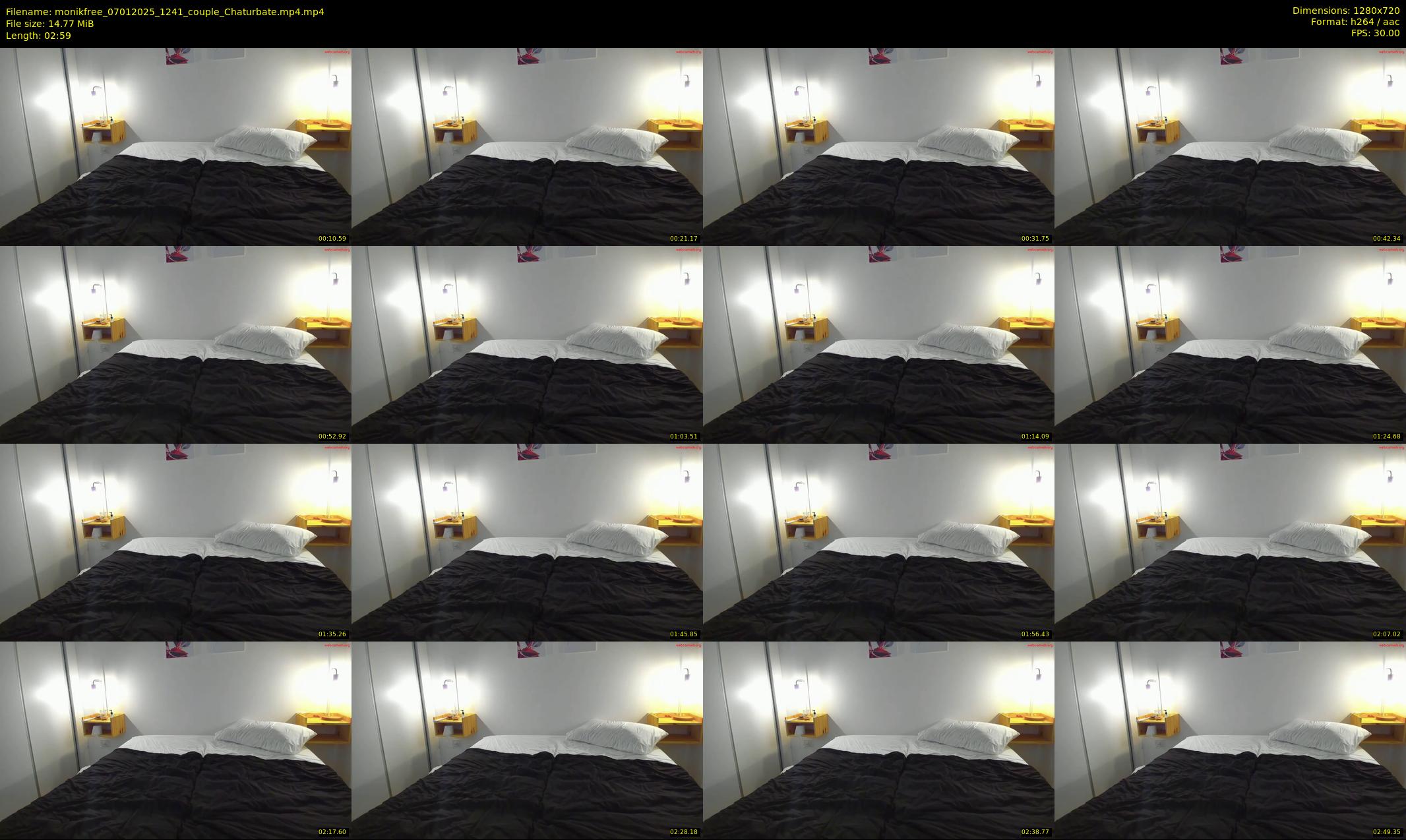 monikfree — 3 minute Chaturbate couple cam show recording, 720p, Jan 7, 2025