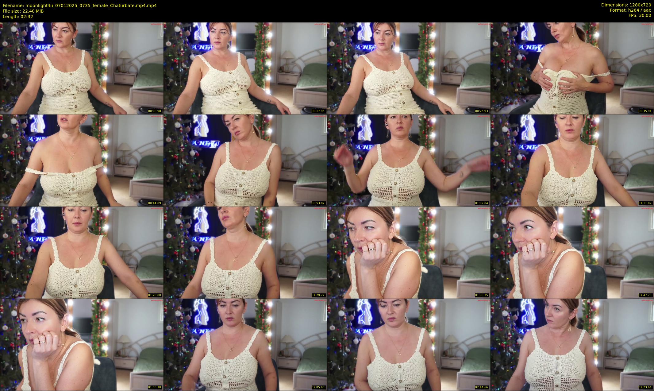 moonlight4u — 3 minute Chaturbate female cam show recording, 720p, Jan 7, 2025