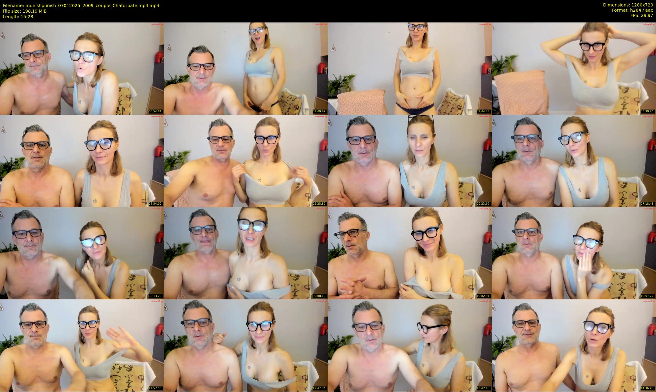 munishpunish — 16 minute Chaturbate couple cam show recording, 720p, Jan 7, 2025