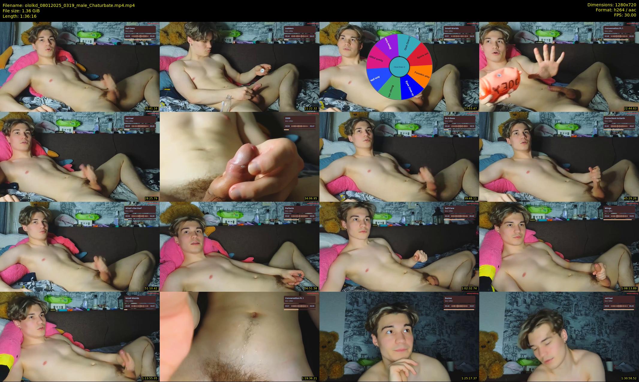 ololkd — 97 minute Chaturbate male cam show recording, 720p, Jan 8, 2025