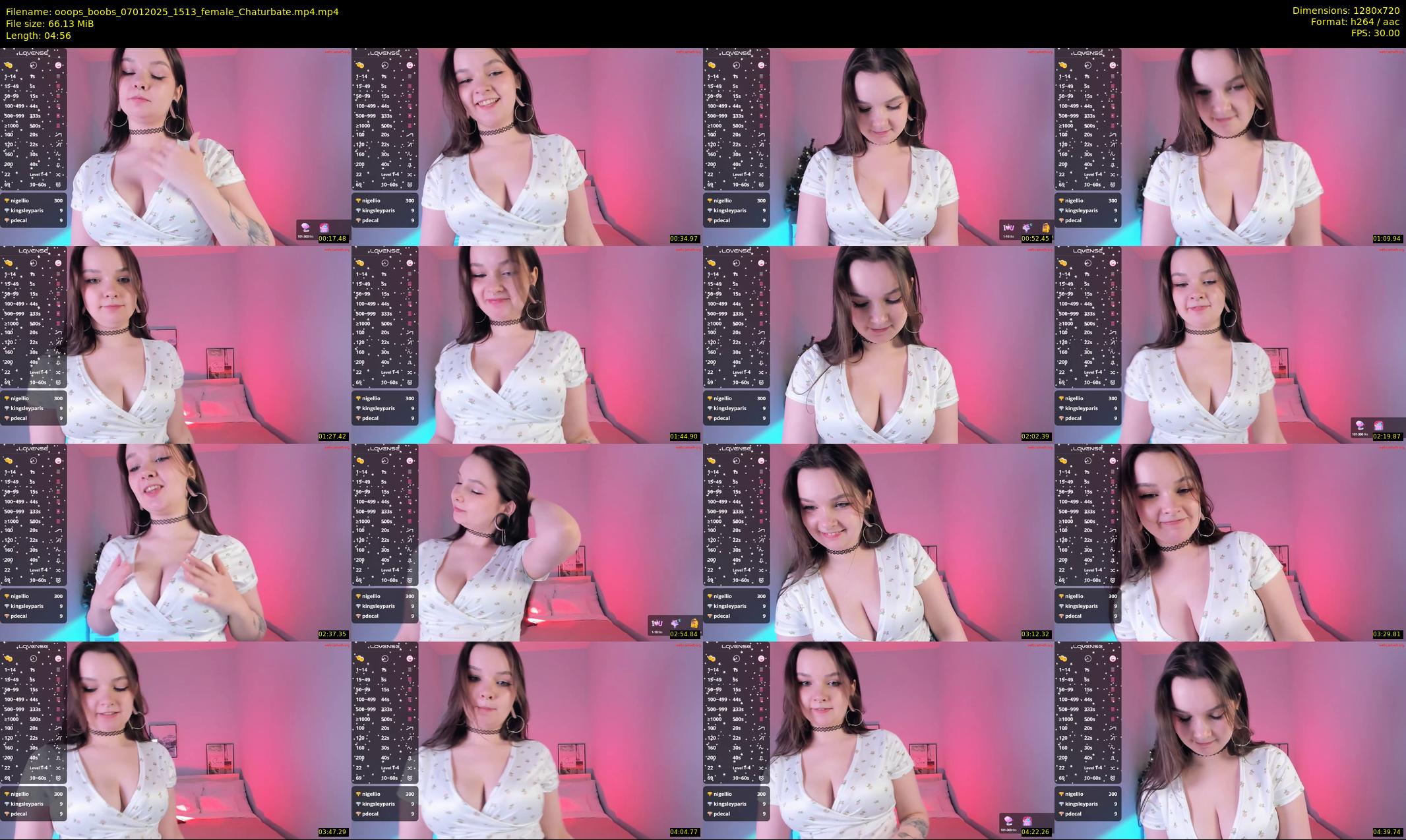 ooops_boobs — 5 minute Chaturbate female cam show recording, 720p, Jan 7, 2025