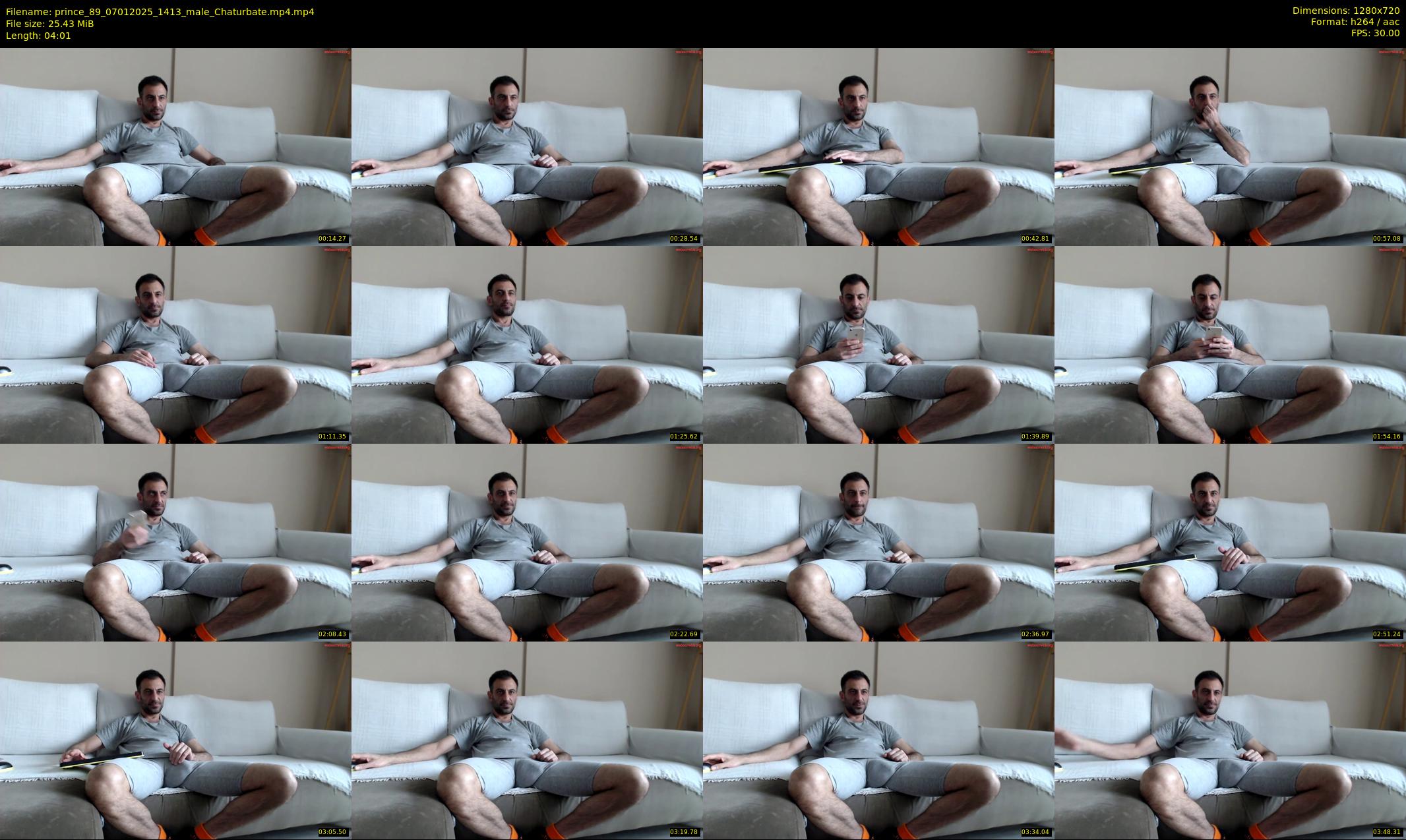 prince_89 — 5 minute Chaturbate male cam show recording, 720p, Jan 7, 2025