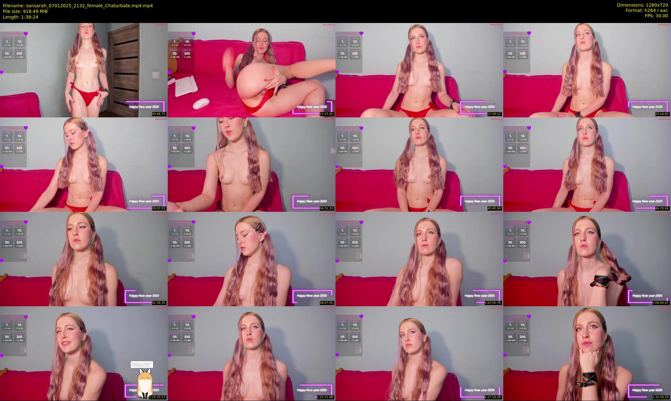sansarah — 99 minute Chaturbate female cam show recording, 720p, Jan 7, 2025
