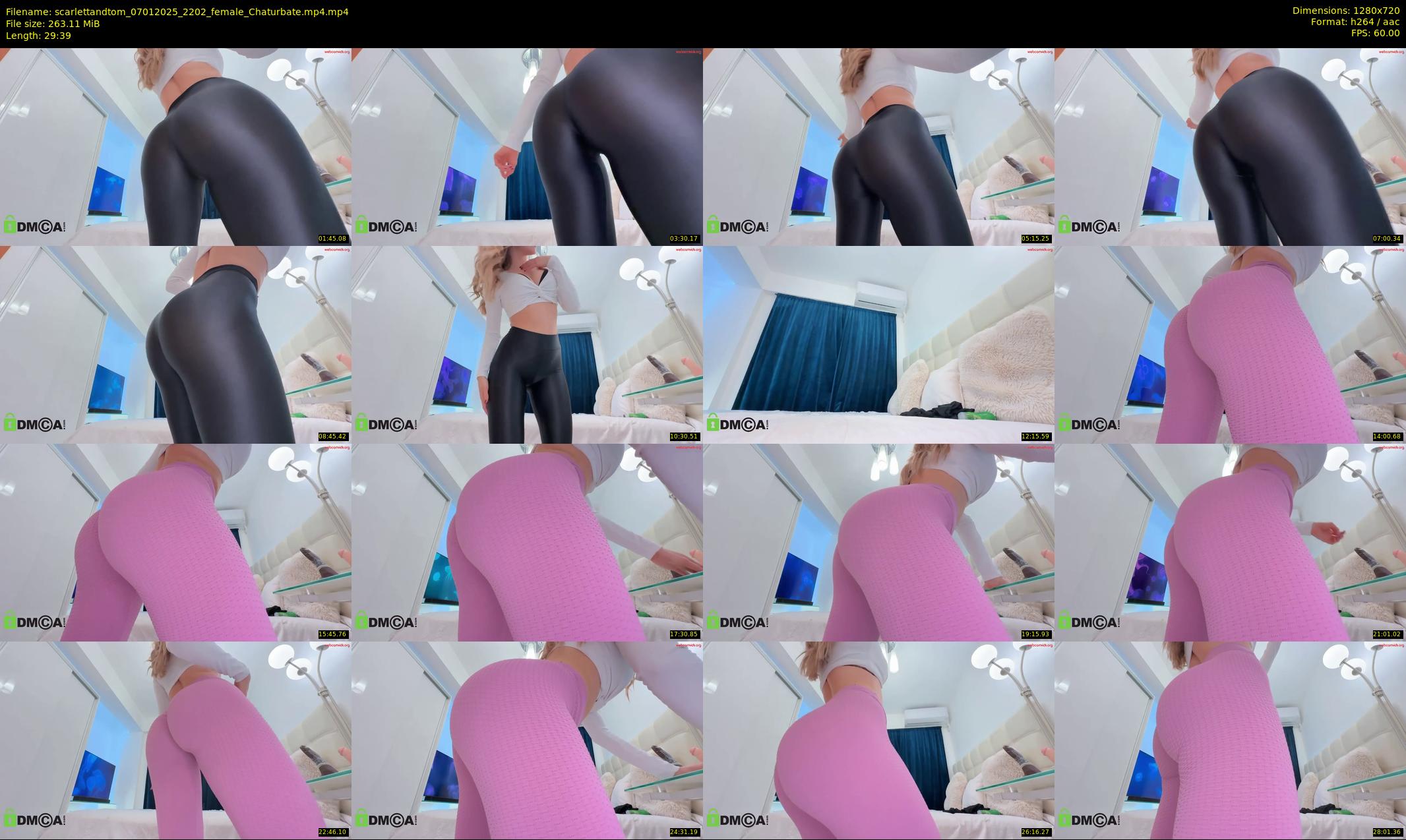 scarlettandtom — 30 minute Chaturbate couple cam show recording, 720p, Jan 7, 2025