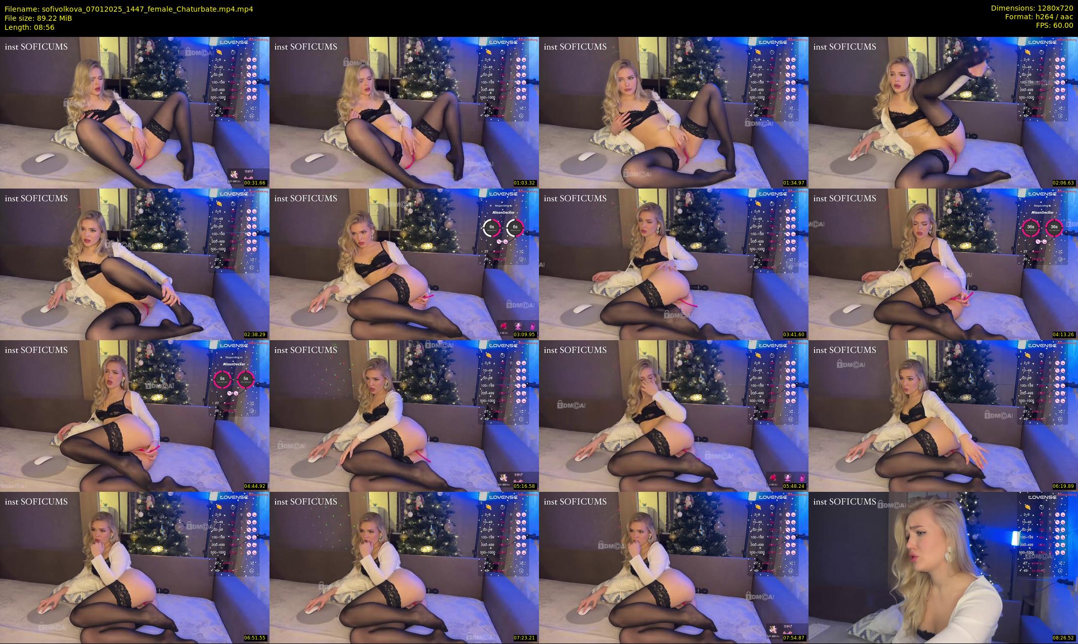 sofivolkova — 9 minute Chaturbate female cam show recording, 720p, Jan 7, 2025