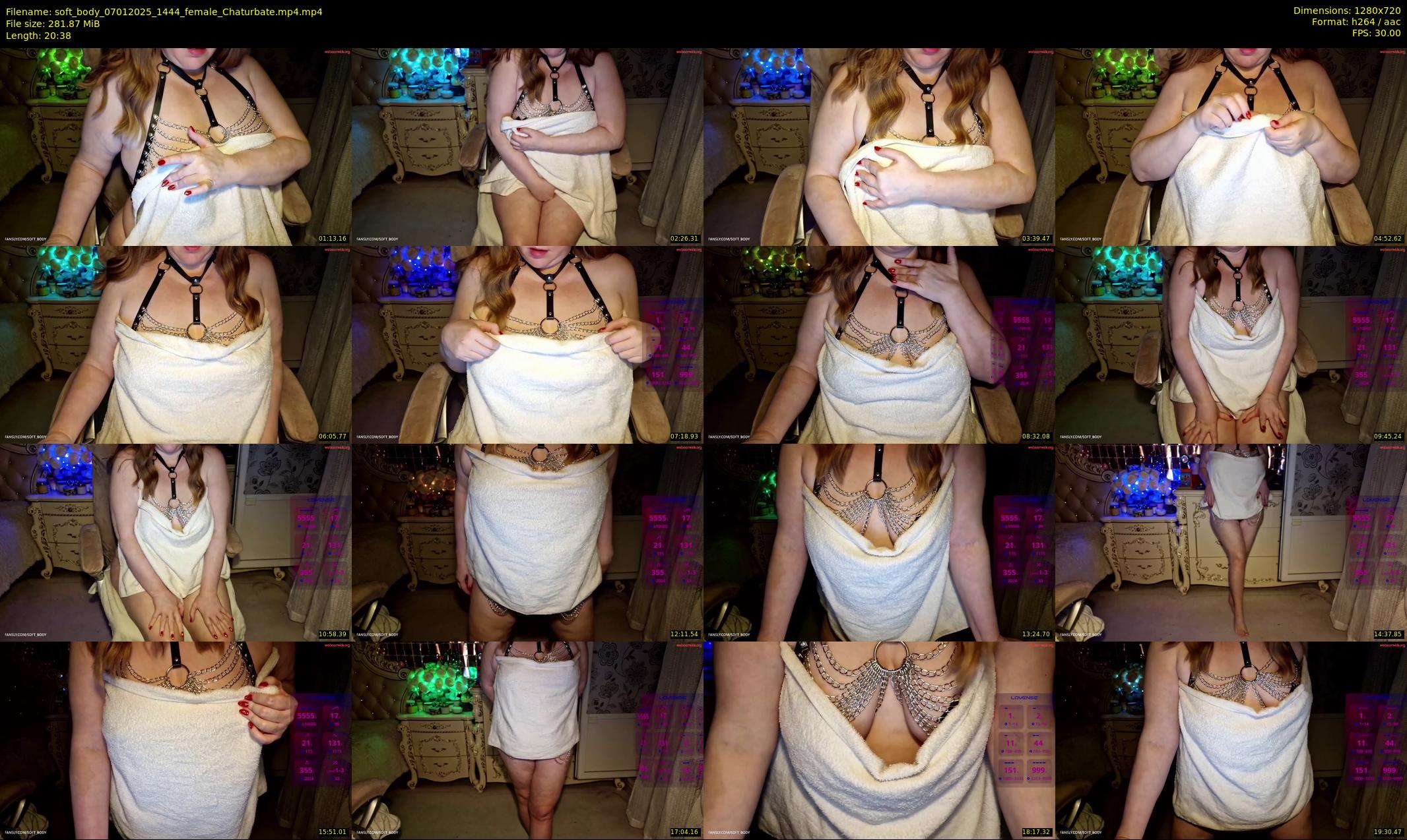 soft_body — 21 minute Chaturbate female cam show recording, 720p, Jan 7, 2025