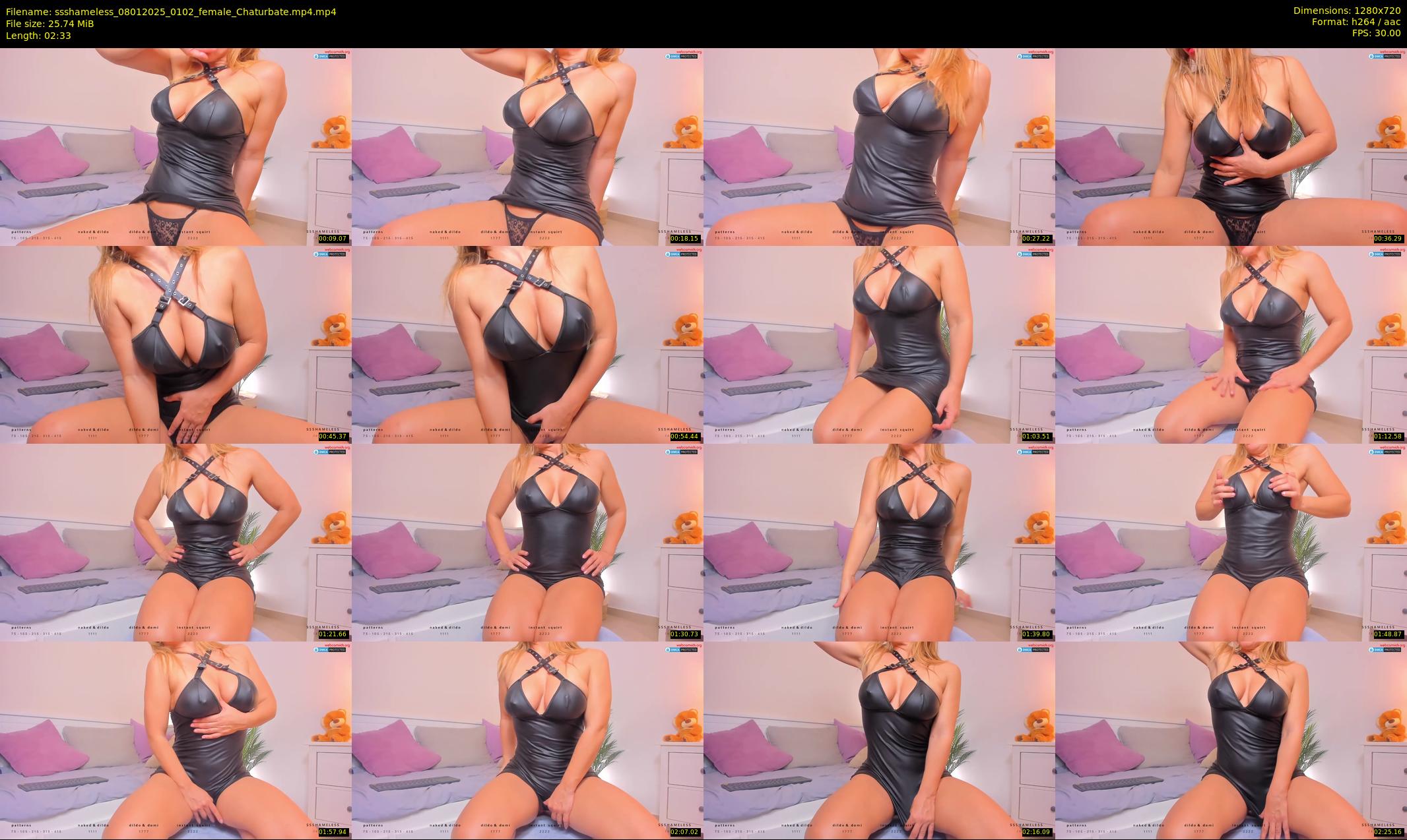 ssshameless — 3 minute Chaturbate female cam show recording, 720p, Jan 8, 2025