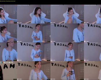 tadammary — 125 minute Chaturbate female cam show recording, 720p, Jan 7, 2025