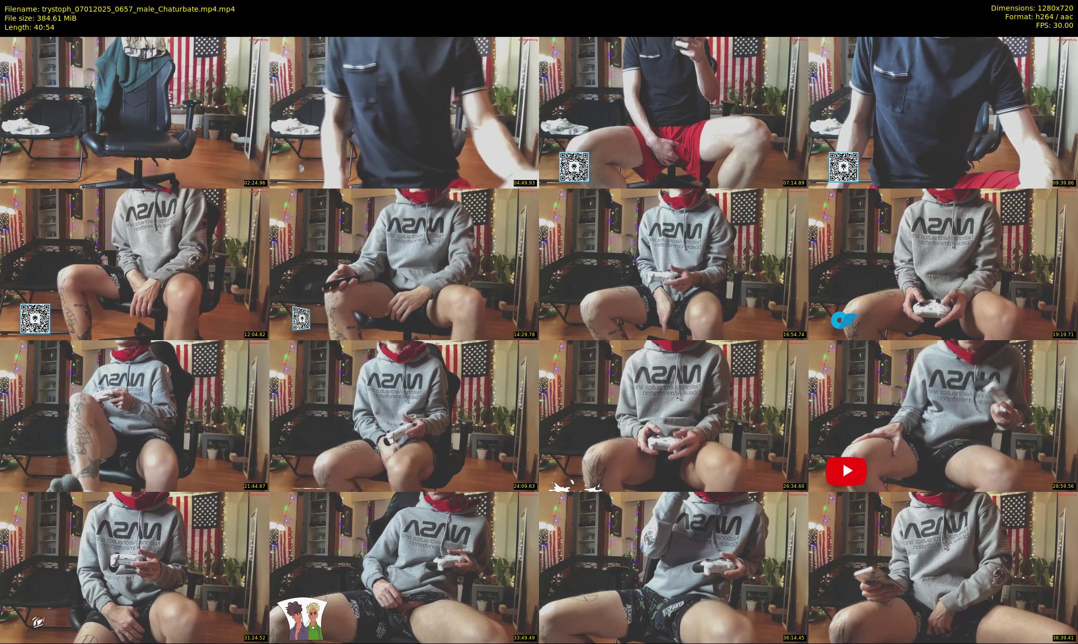 trystoph — 41 minute Chaturbate male cam show recording, 720p, Jan 7, 2025
