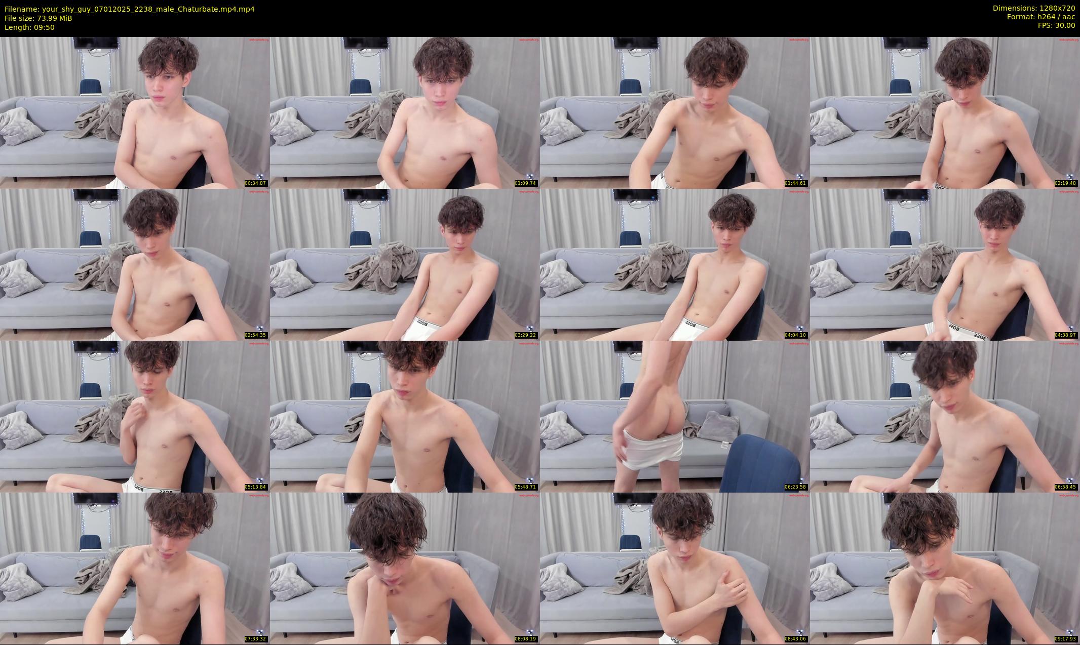 your_shy_guy — 10 minute Chaturbate male cam show recording, 720p, Jan 7, 2025