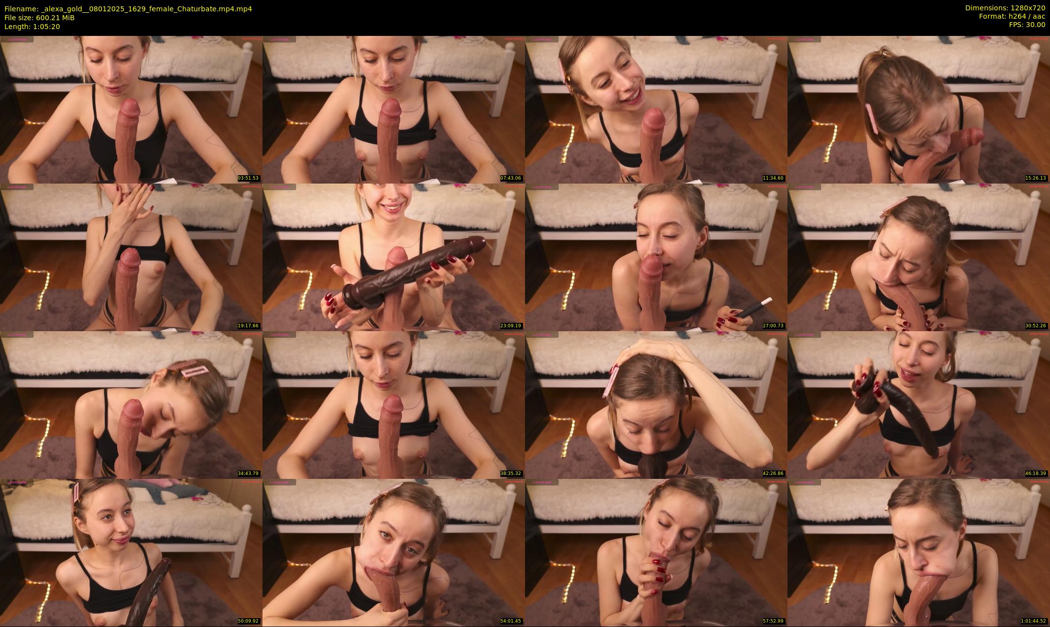 _alexa_gold_ — 66 minute Chaturbate female cam show recording, 720p, Jan 8, 2025