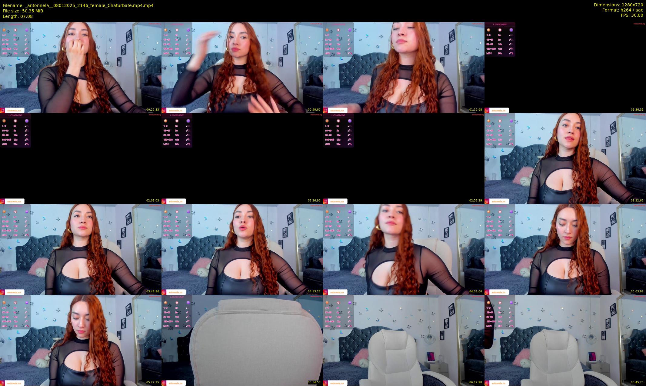 _antonnela_ — 8 minute Chaturbate female cam show recording, 720p, Jan 8, 2025