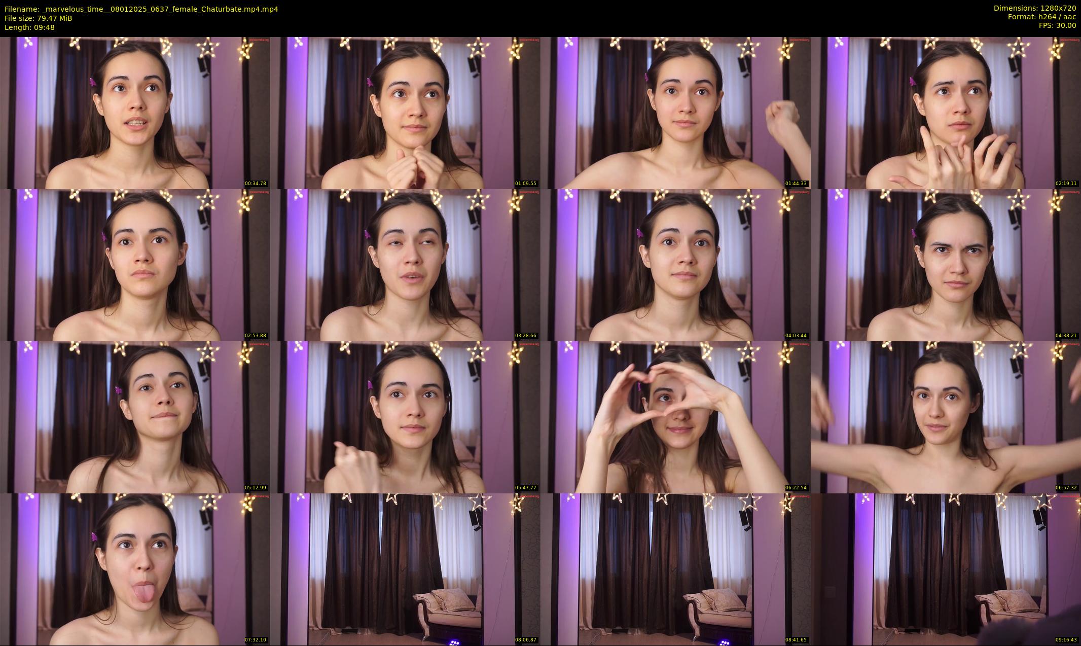 _marvelous_time_ — 10 minute Chaturbate female cam show recording, 720p, Jan 8, 2025