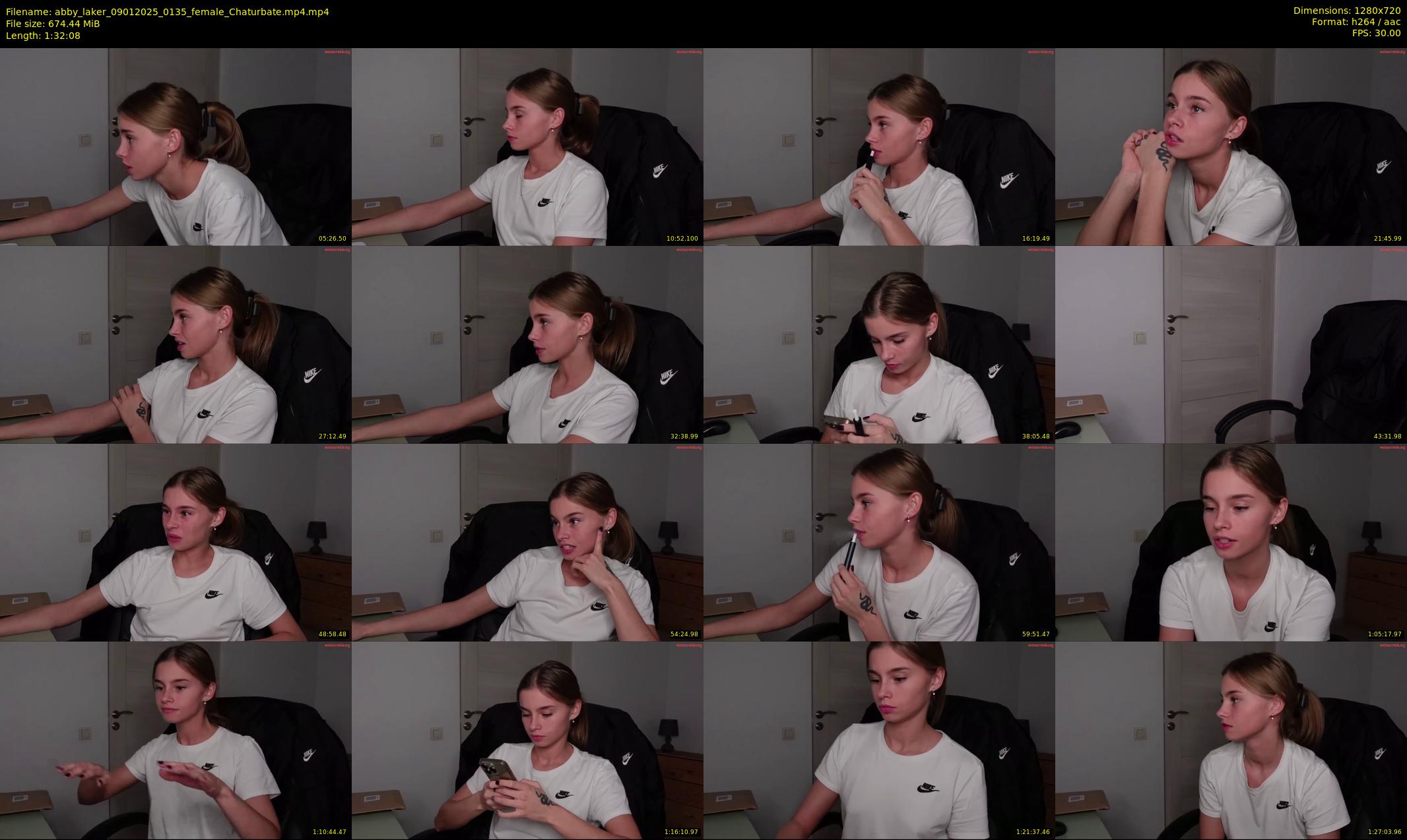 abby_laker — 93 minute Chaturbate female cam show recording, 720p, Jan 9, 2025