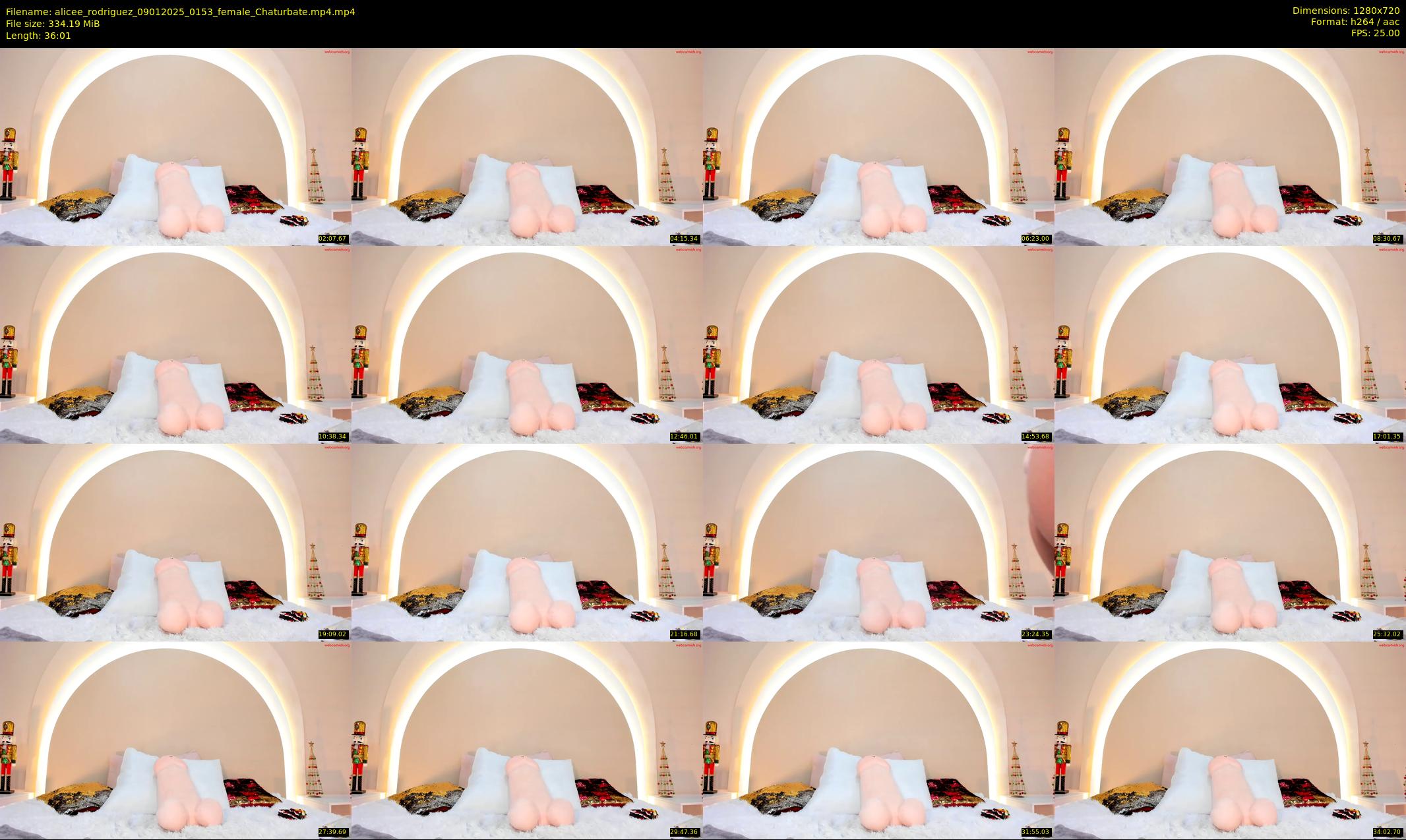 alicee_rodriguez — 37 minute Chaturbate female cam show recording, 720p, Jan 9, 2025