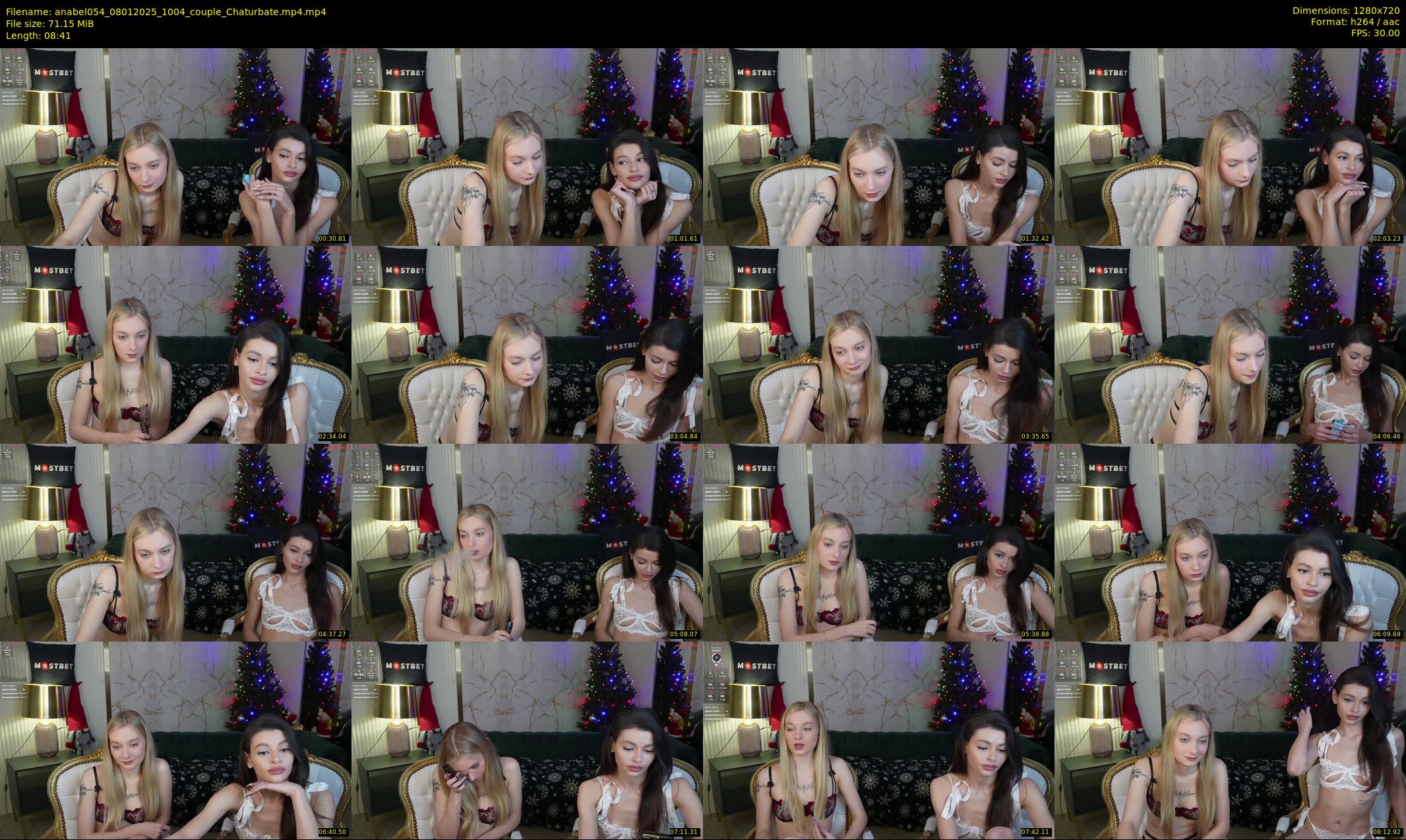 anabel054 — 9 minute Chaturbate female cam show recording, 720p, Jan 8, 2025