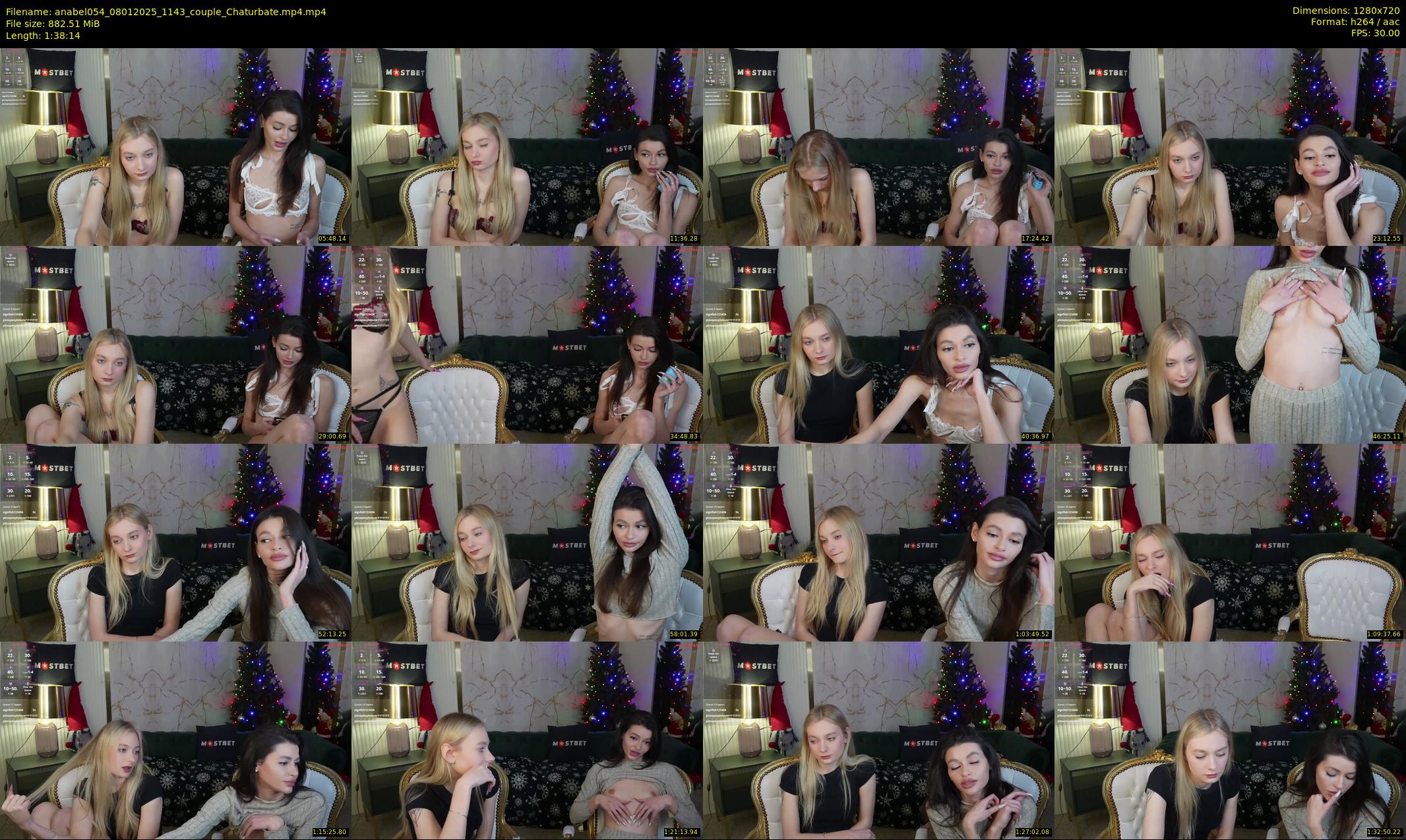anabel054 — 99 minute Chaturbate female cam show recording, 720p, Jan 8, 2025