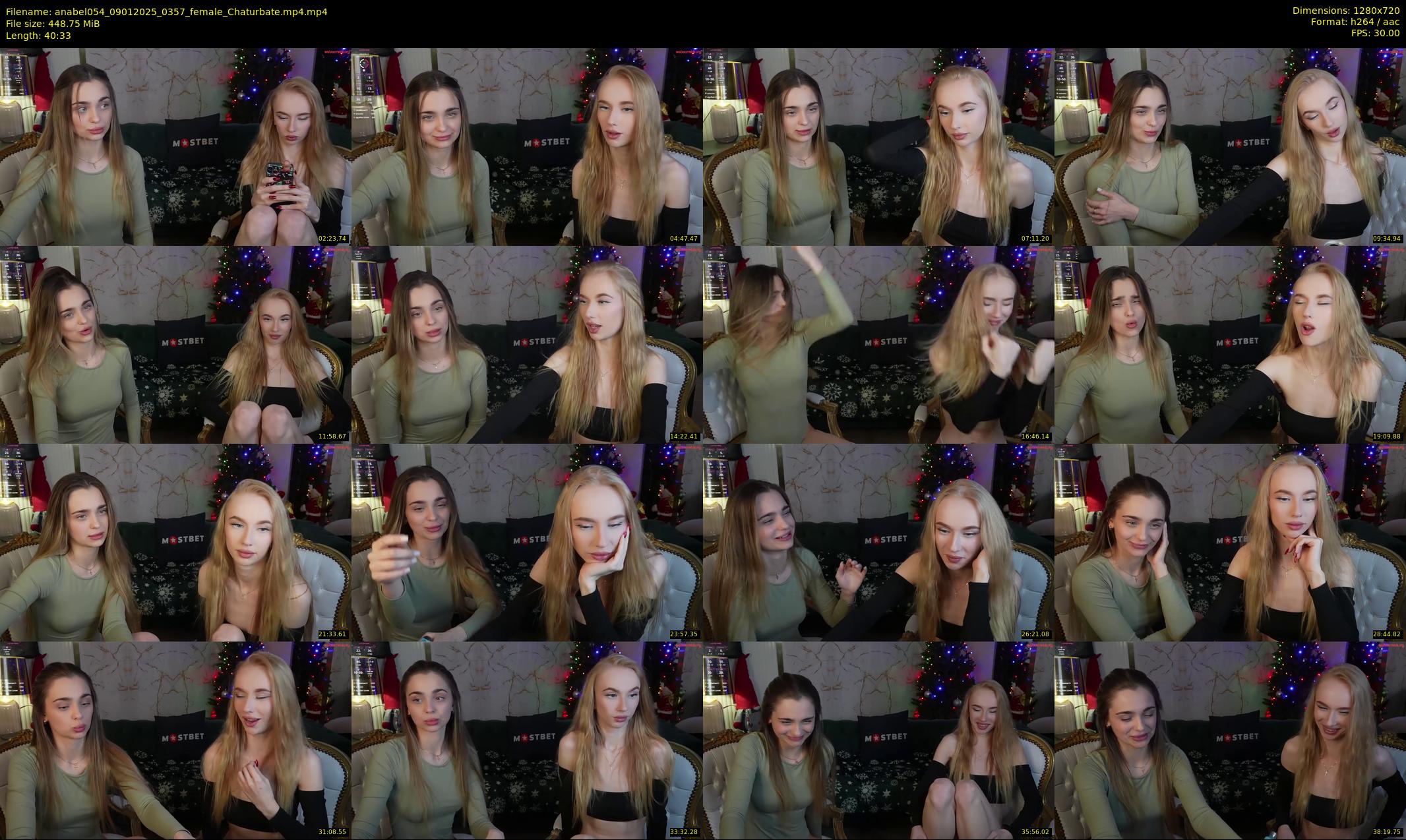anabel054 — 41 minute Chaturbate female cam show recording, 720p, Jan 9, 2025