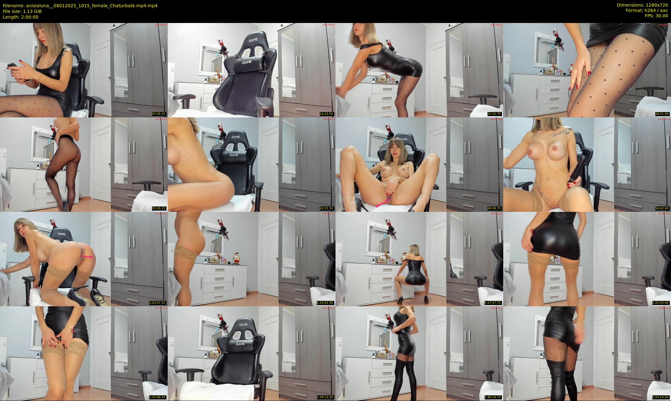 anisialuna_ — 120 minute Chaturbate female cam show recording, 720p, Jan 8, 2025