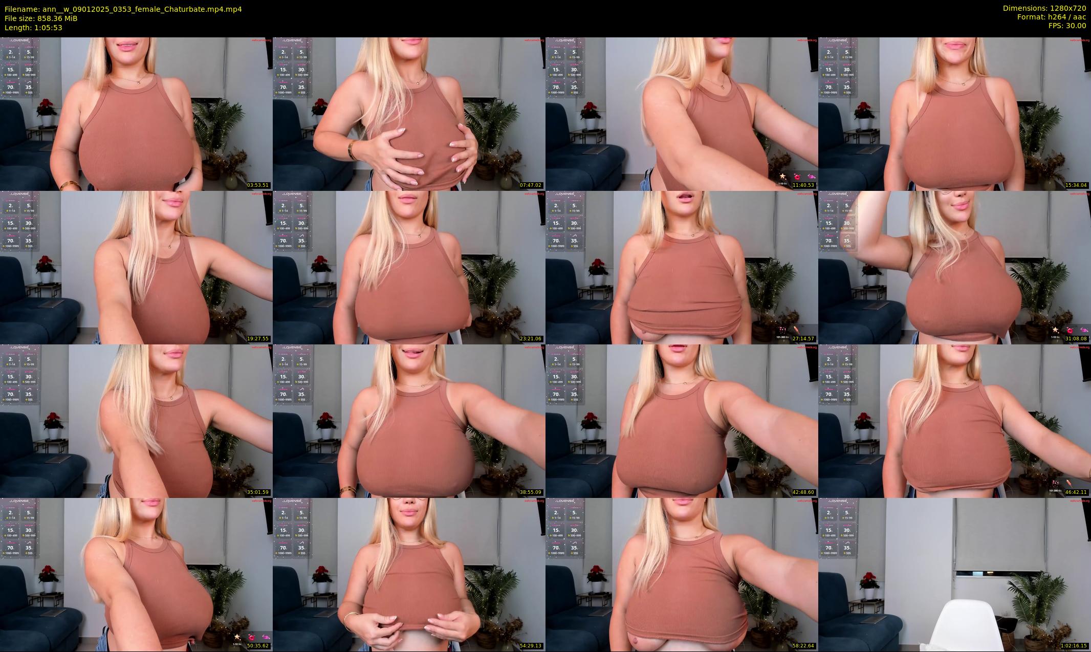 ann__w — 66 minute Chaturbate female cam show recording, 720p, Jan 9, 2025